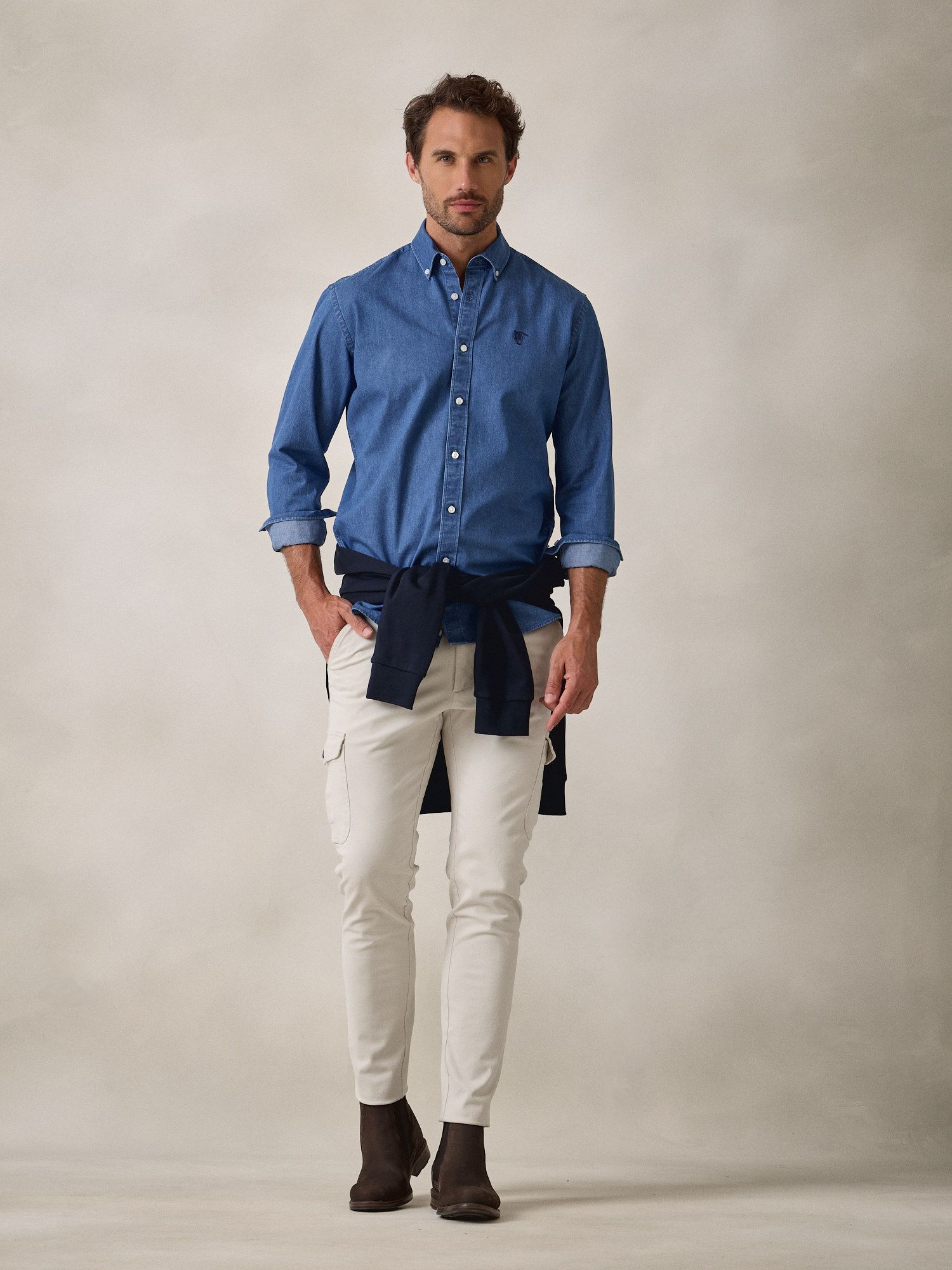 Camisa Denim | Azul