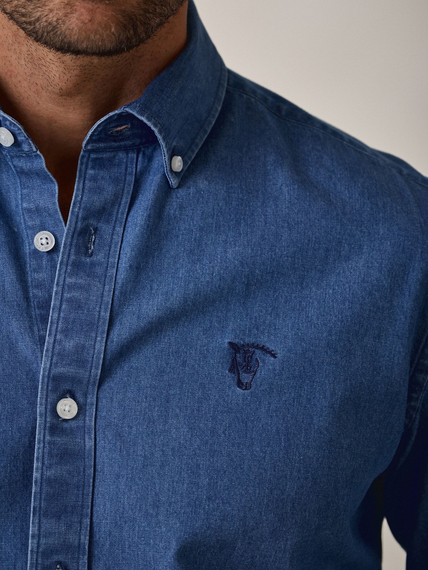 Camisa Denim | Azul