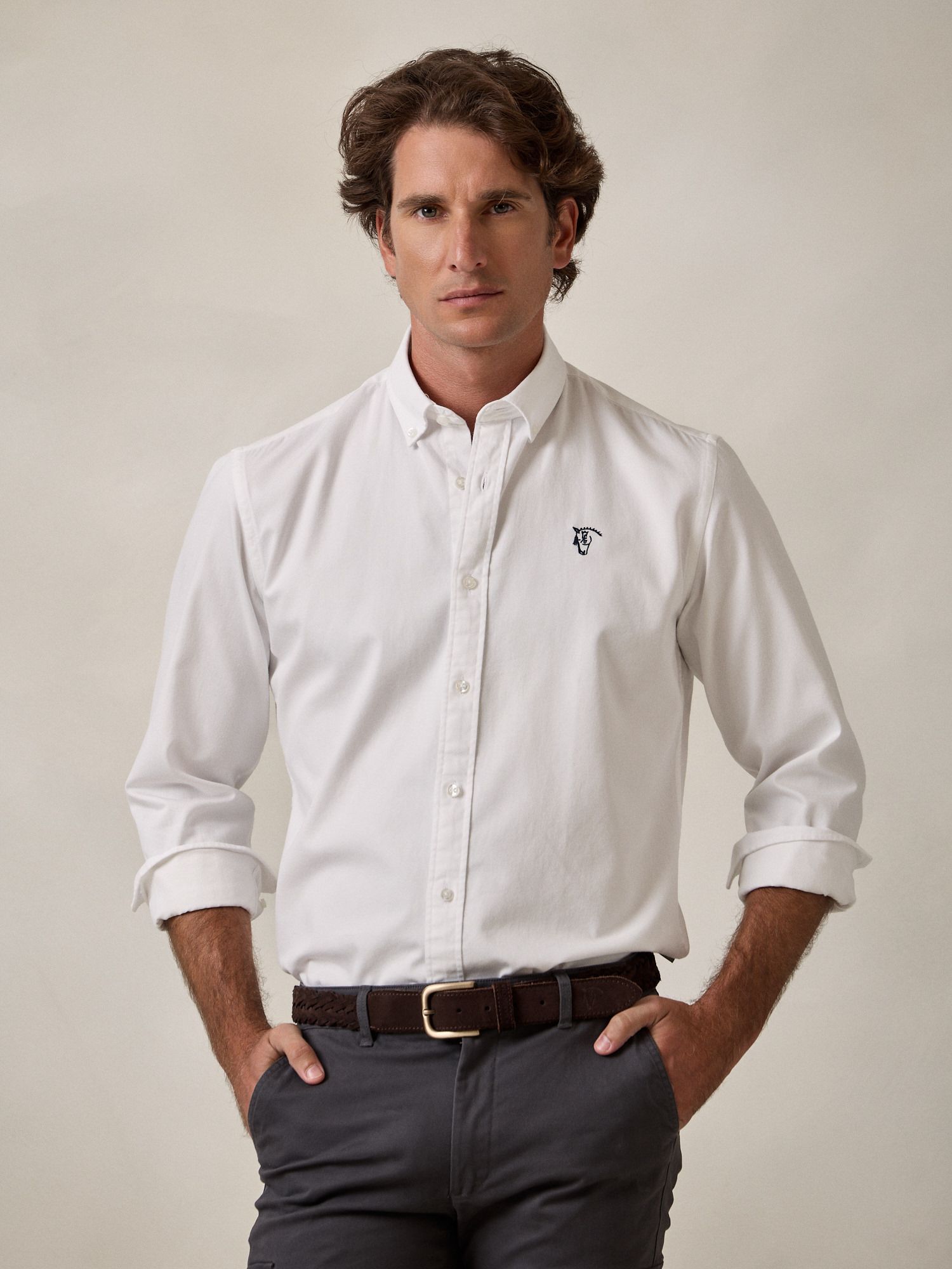 Camisa Denim | Blanco