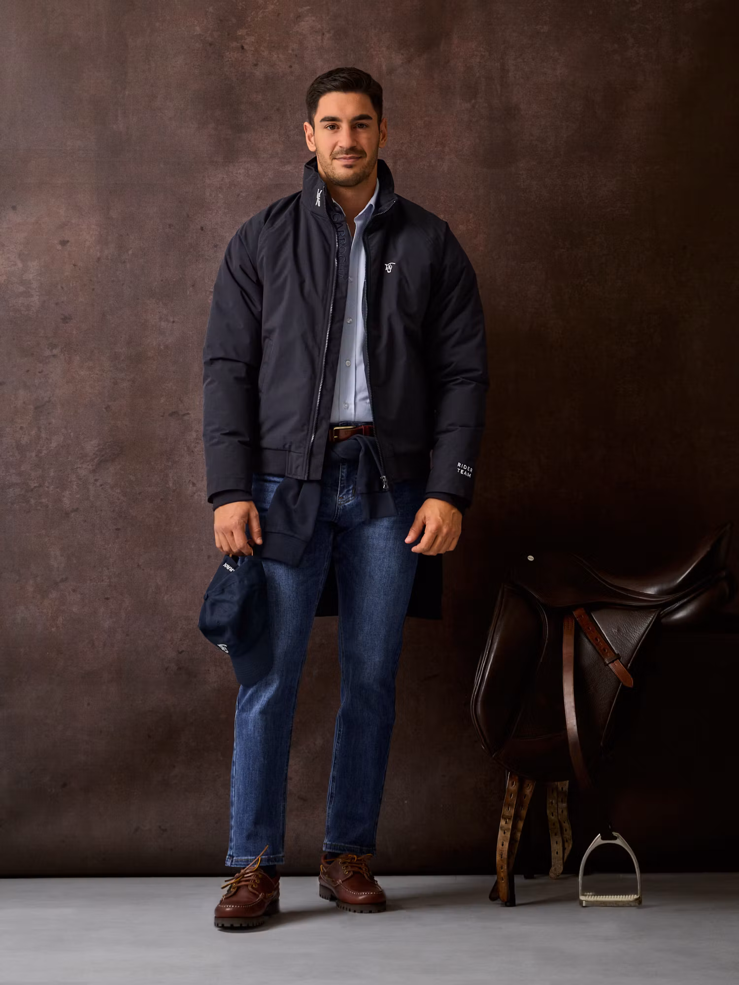 Veste Rider | Bleu Marine