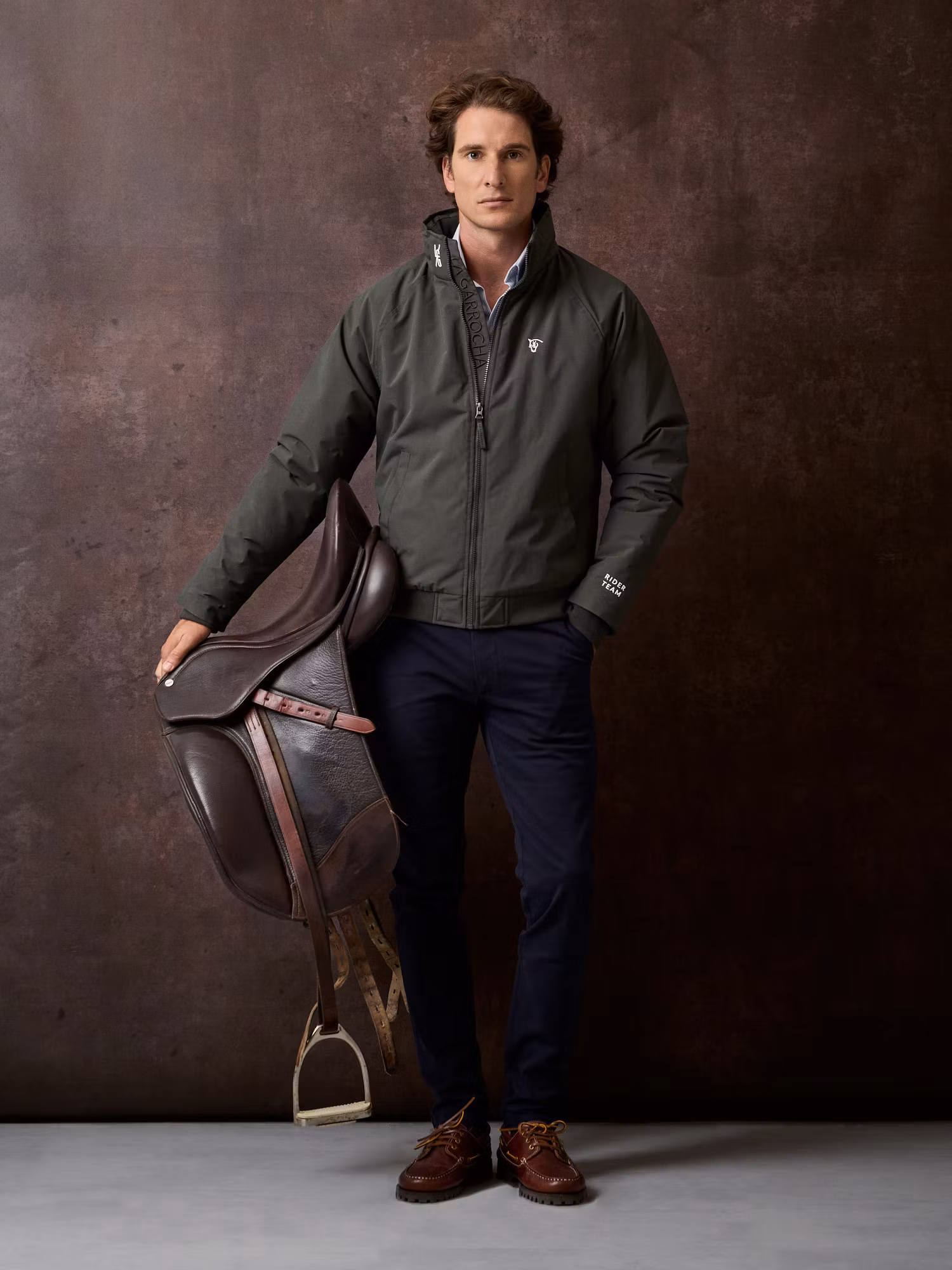Veste Rider | Vert Mousse