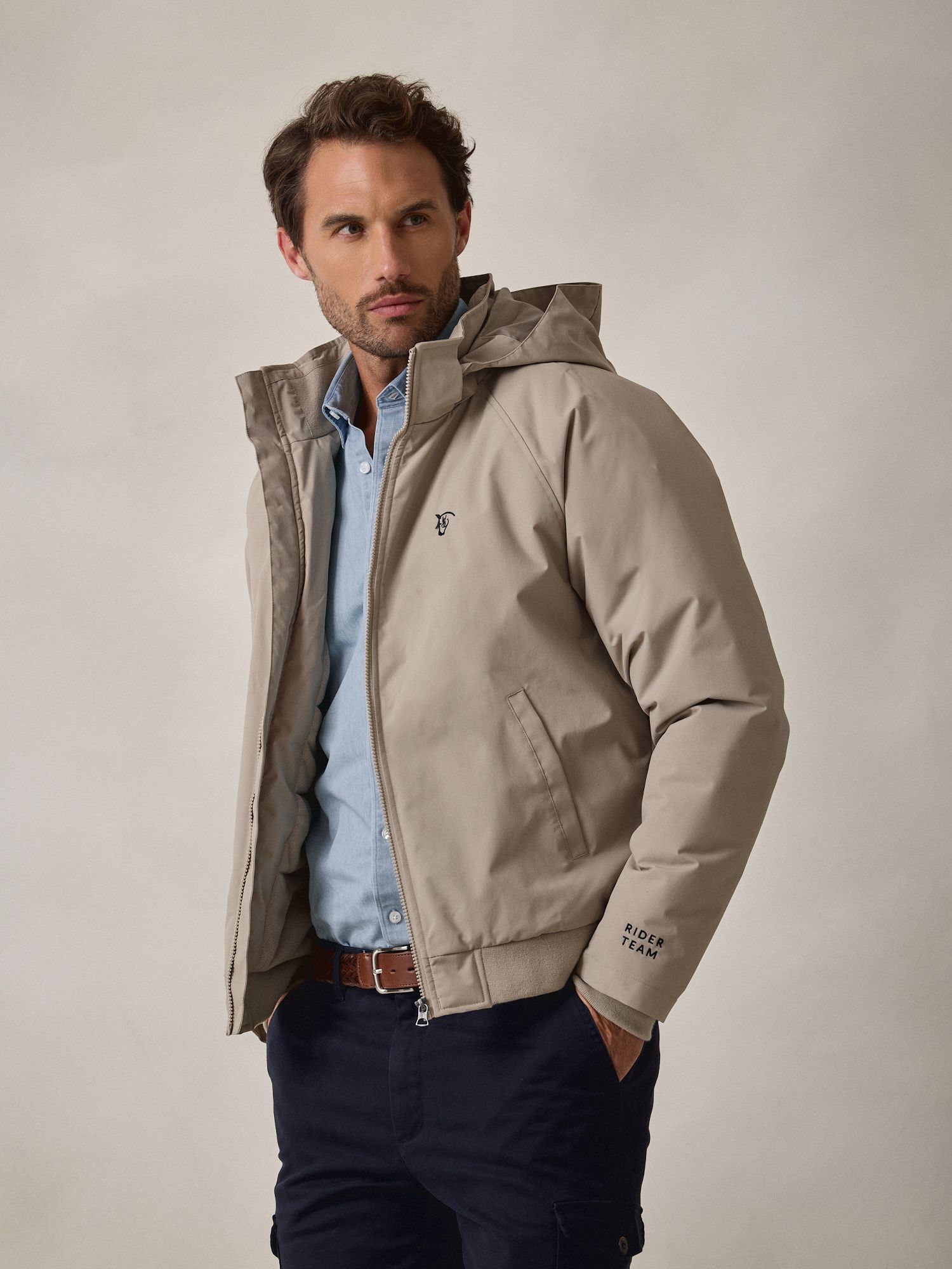 Veste Rider | Beige