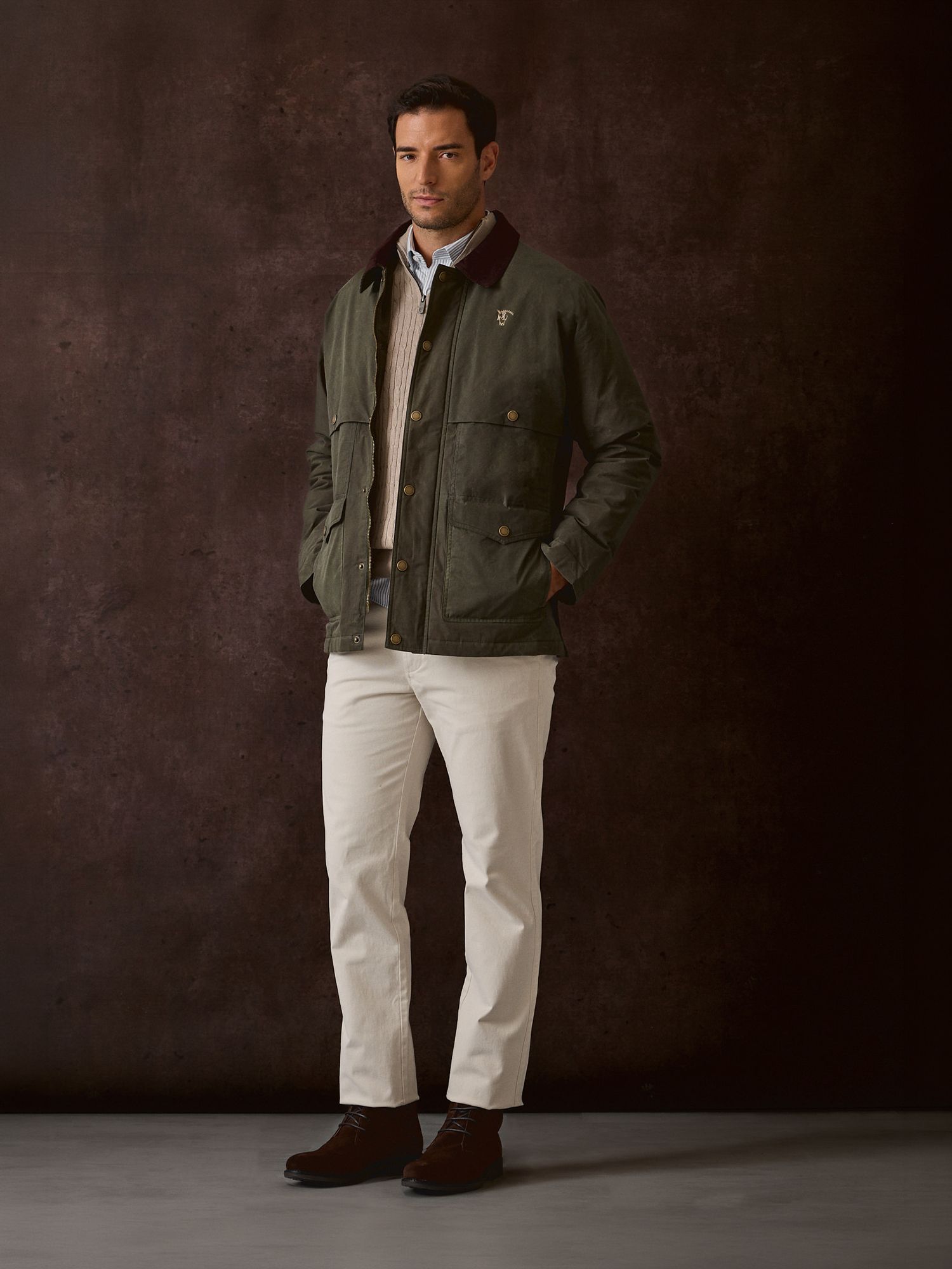 Parka Efeito Encerado | Caza