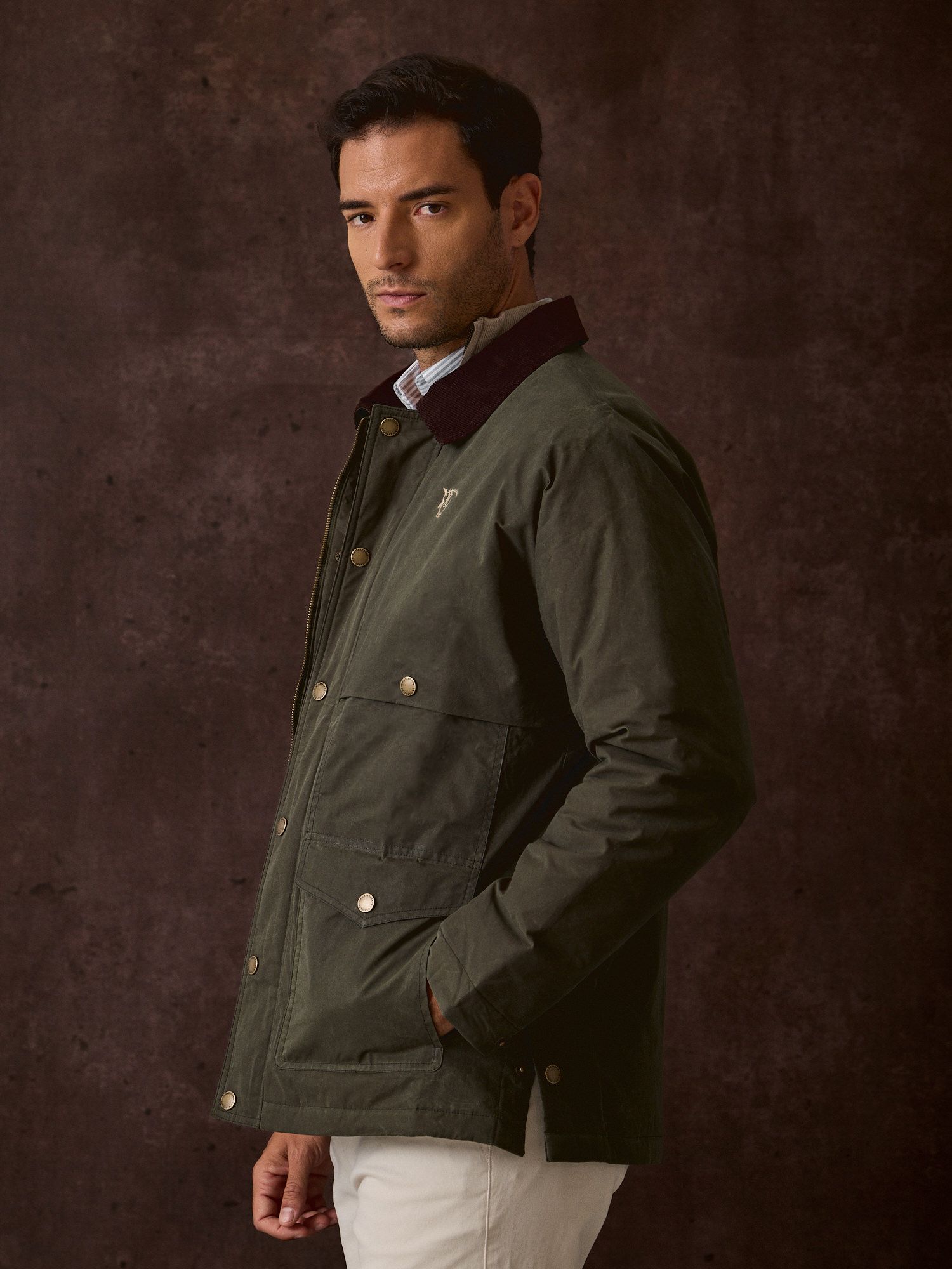 Parka Efeito Encerado | Caza