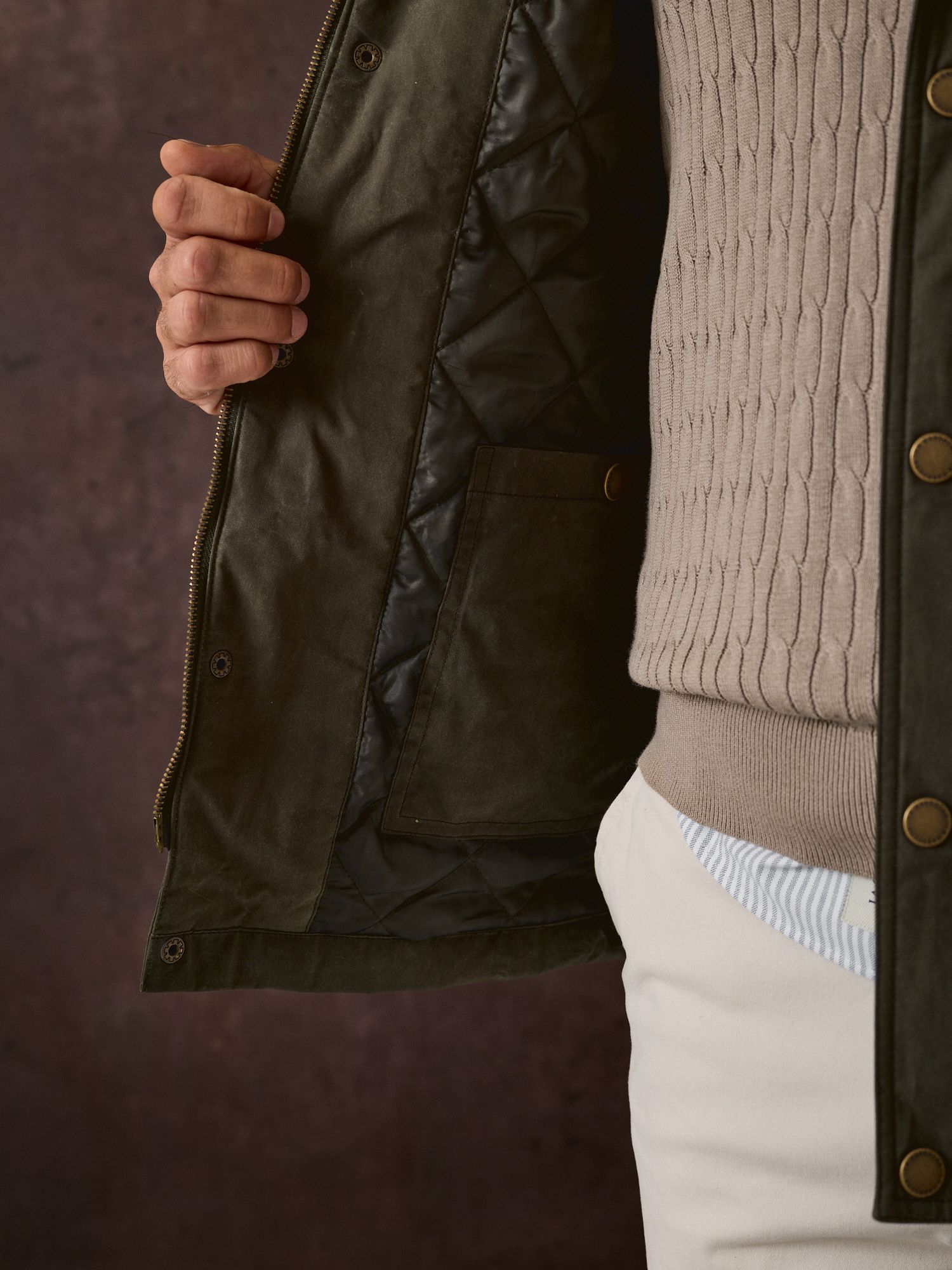 Parka Efeito Encerado | Caza