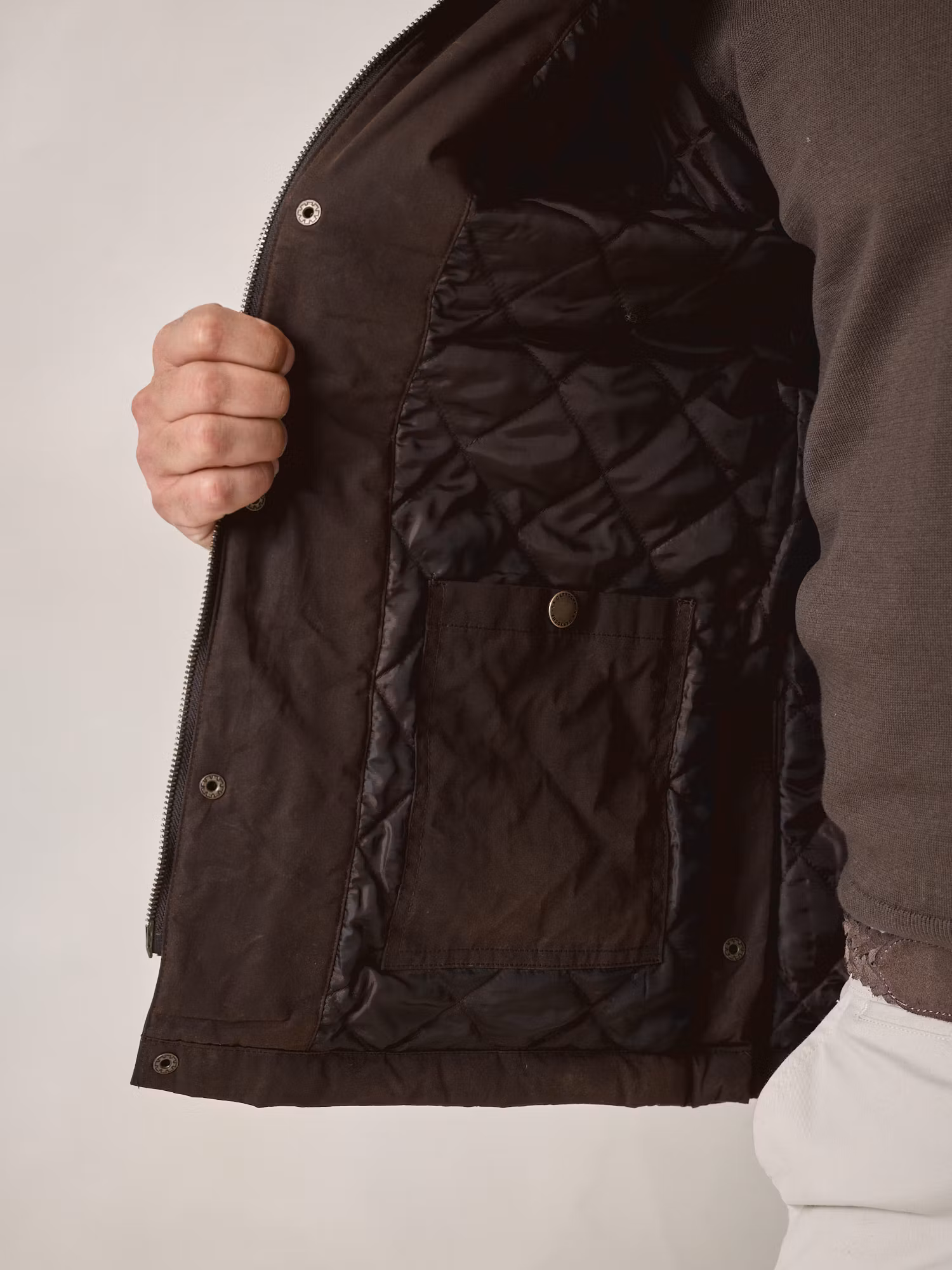 Parka Efeito Encerado | Moka 