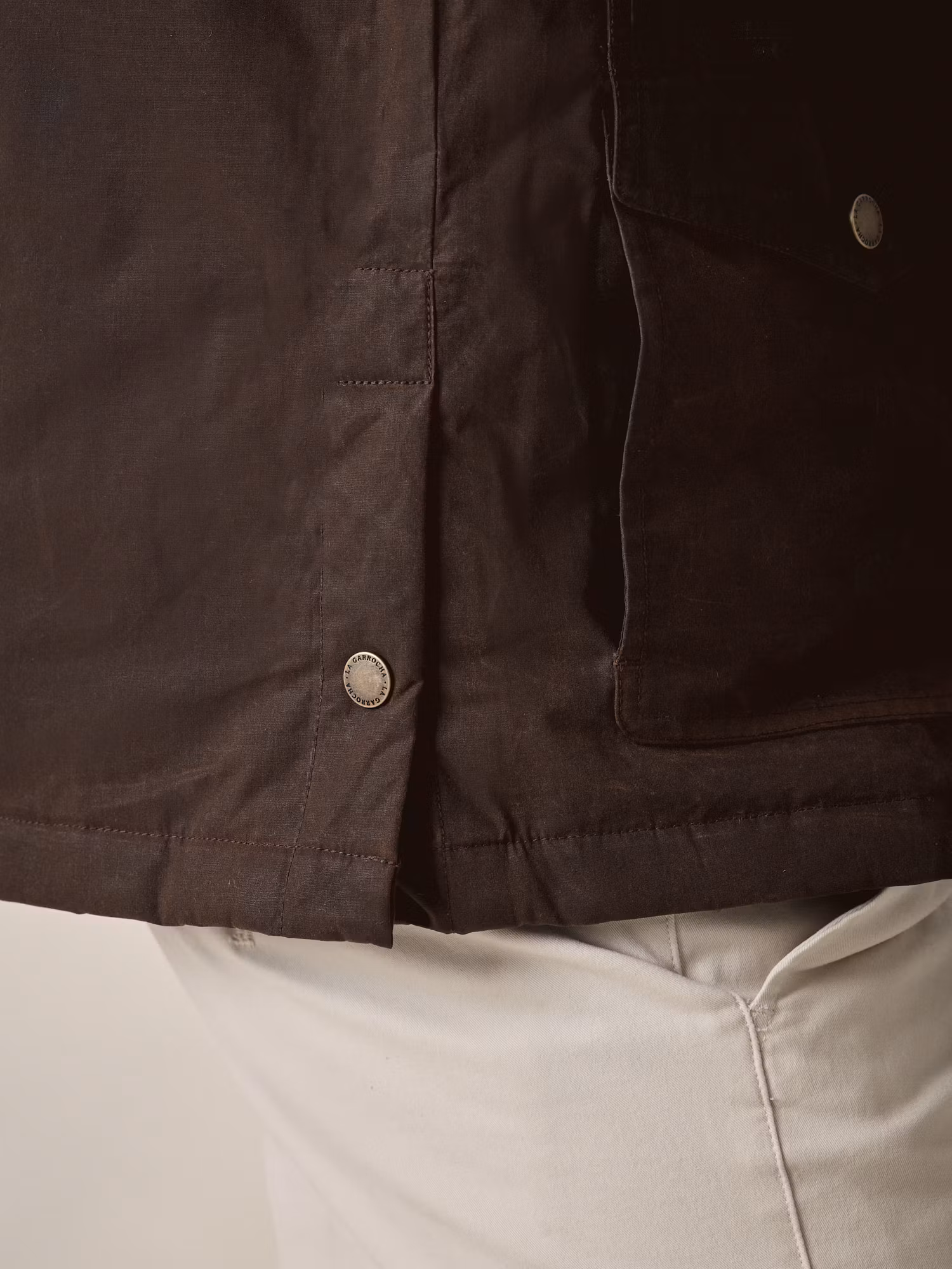 Parka Efeito Encerado | Moka 