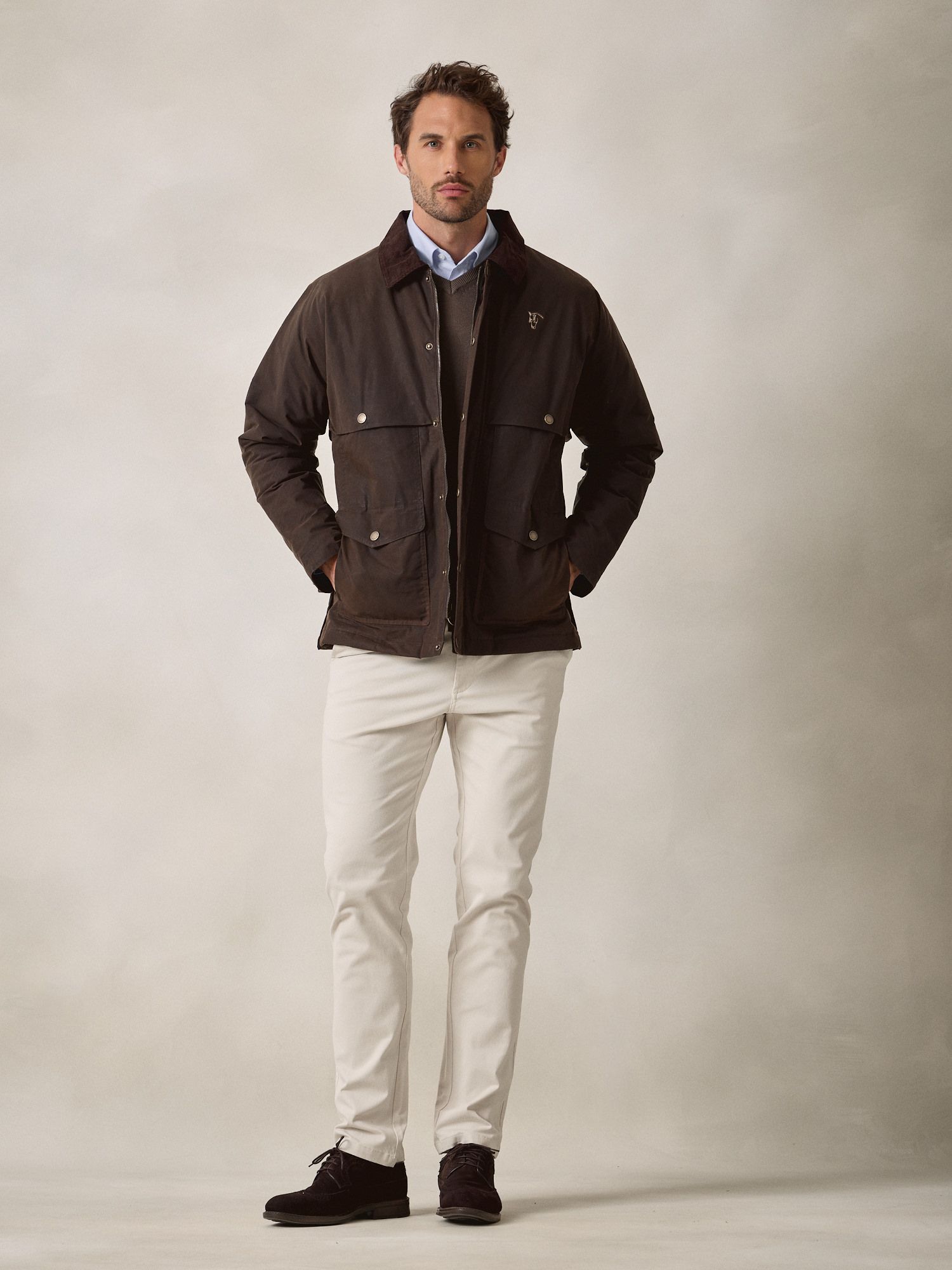 Parka Efeito Encerado | Moka 
