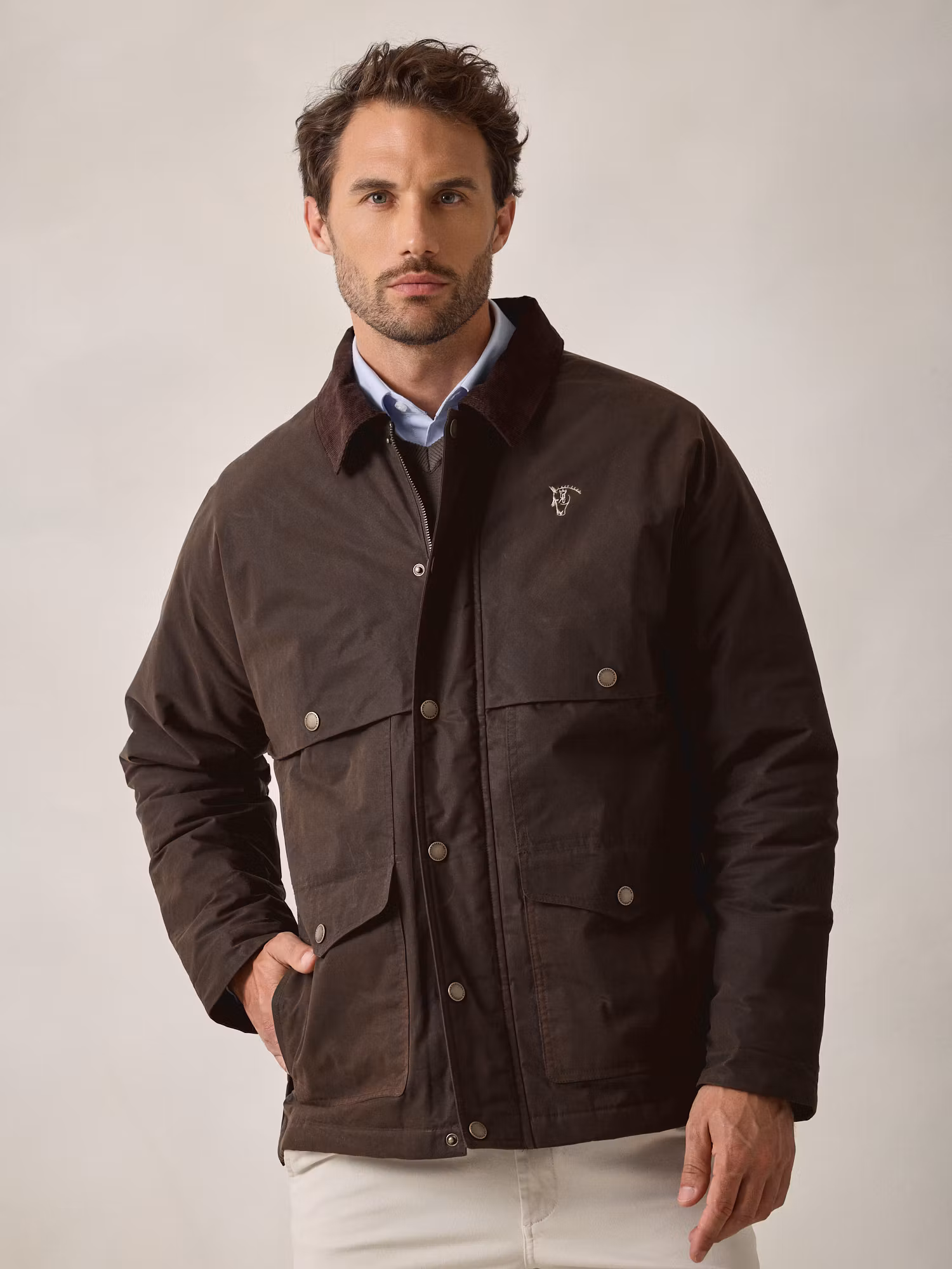 Parka Efeito Encerado | Moka 