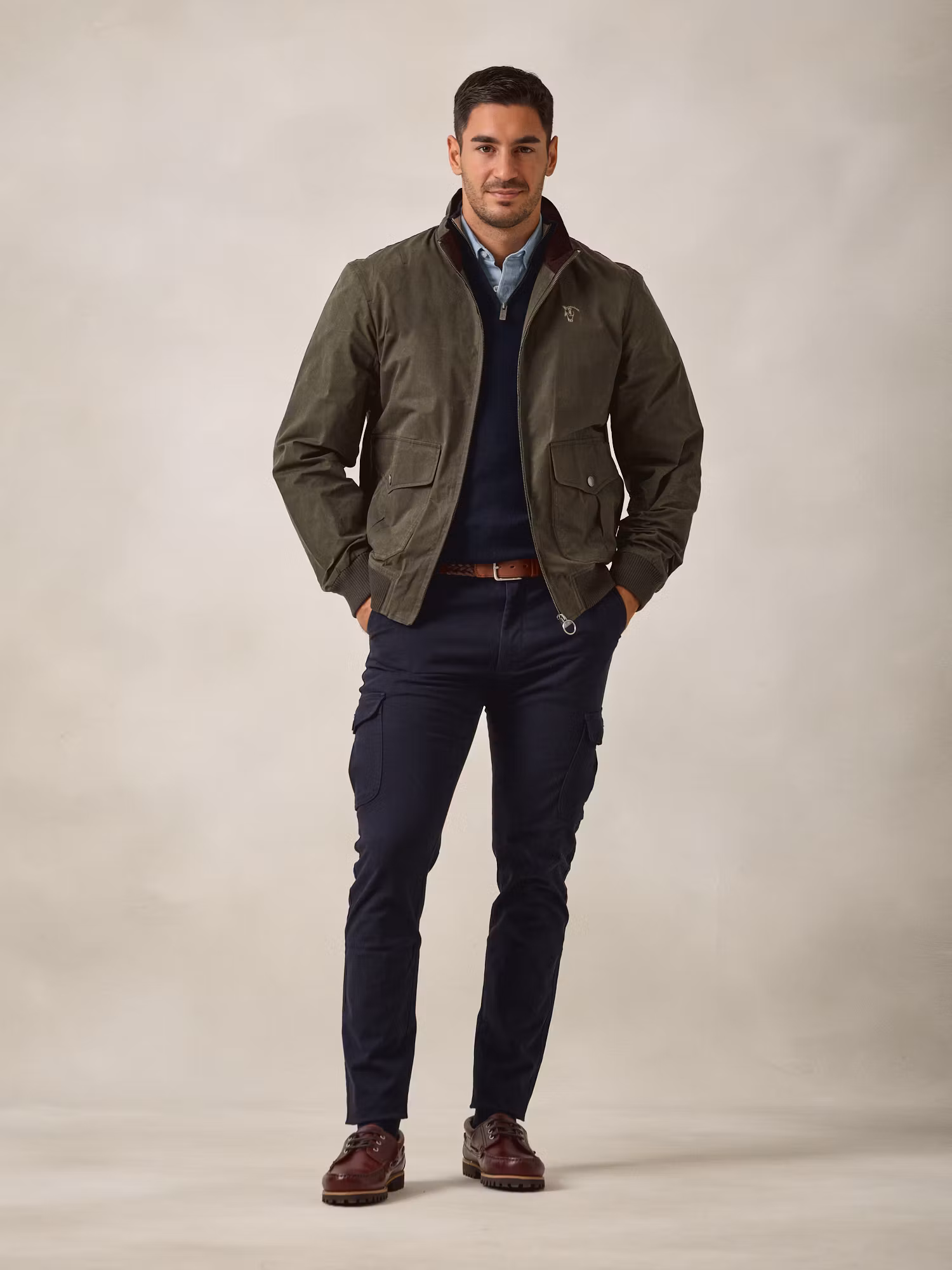 Bomber Encerado | Verde Caça
