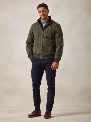 Bomber Ciré | Vert Chasse