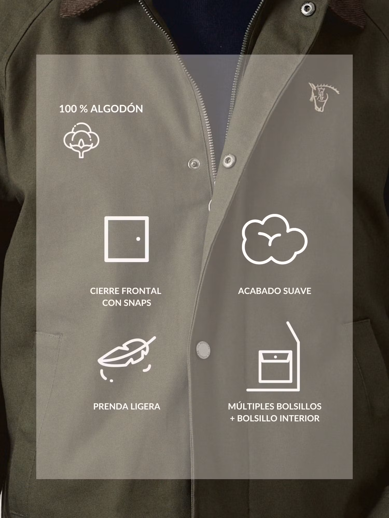 Short Jacket | Moss Green