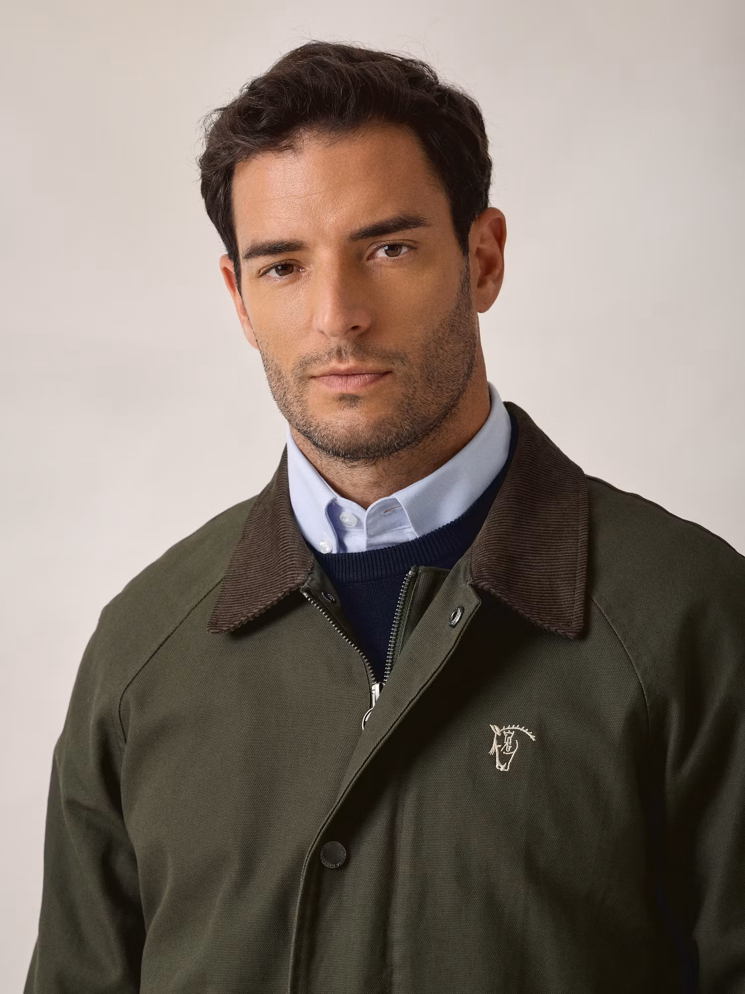 Short Jacket | Moss Green