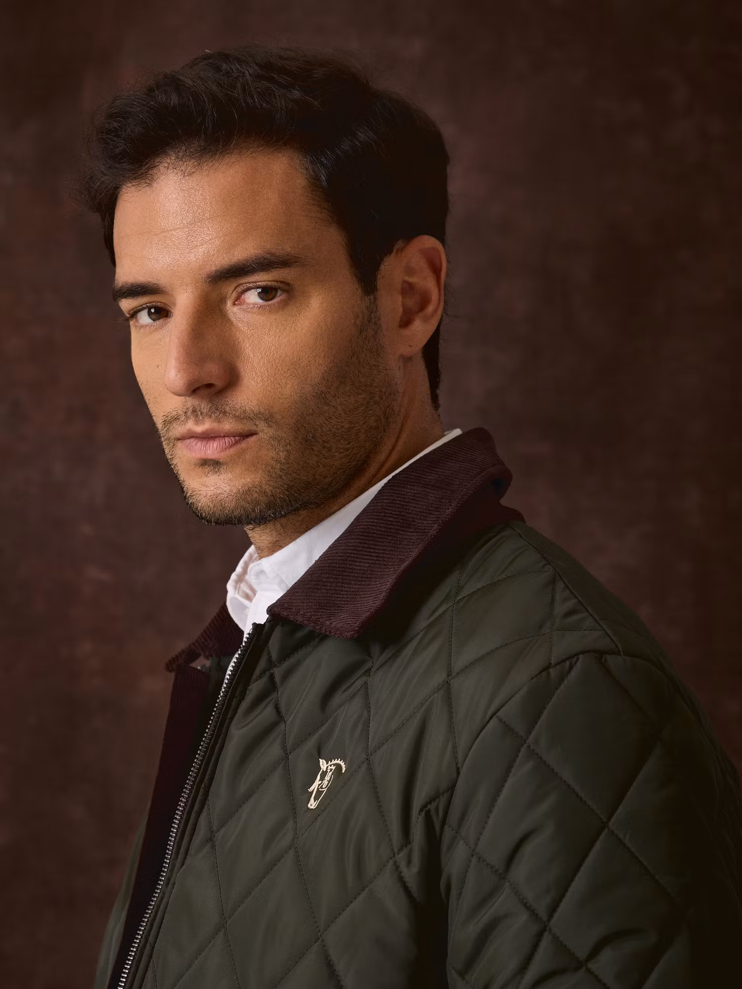 Husky Quilted Coat | Hunter Green