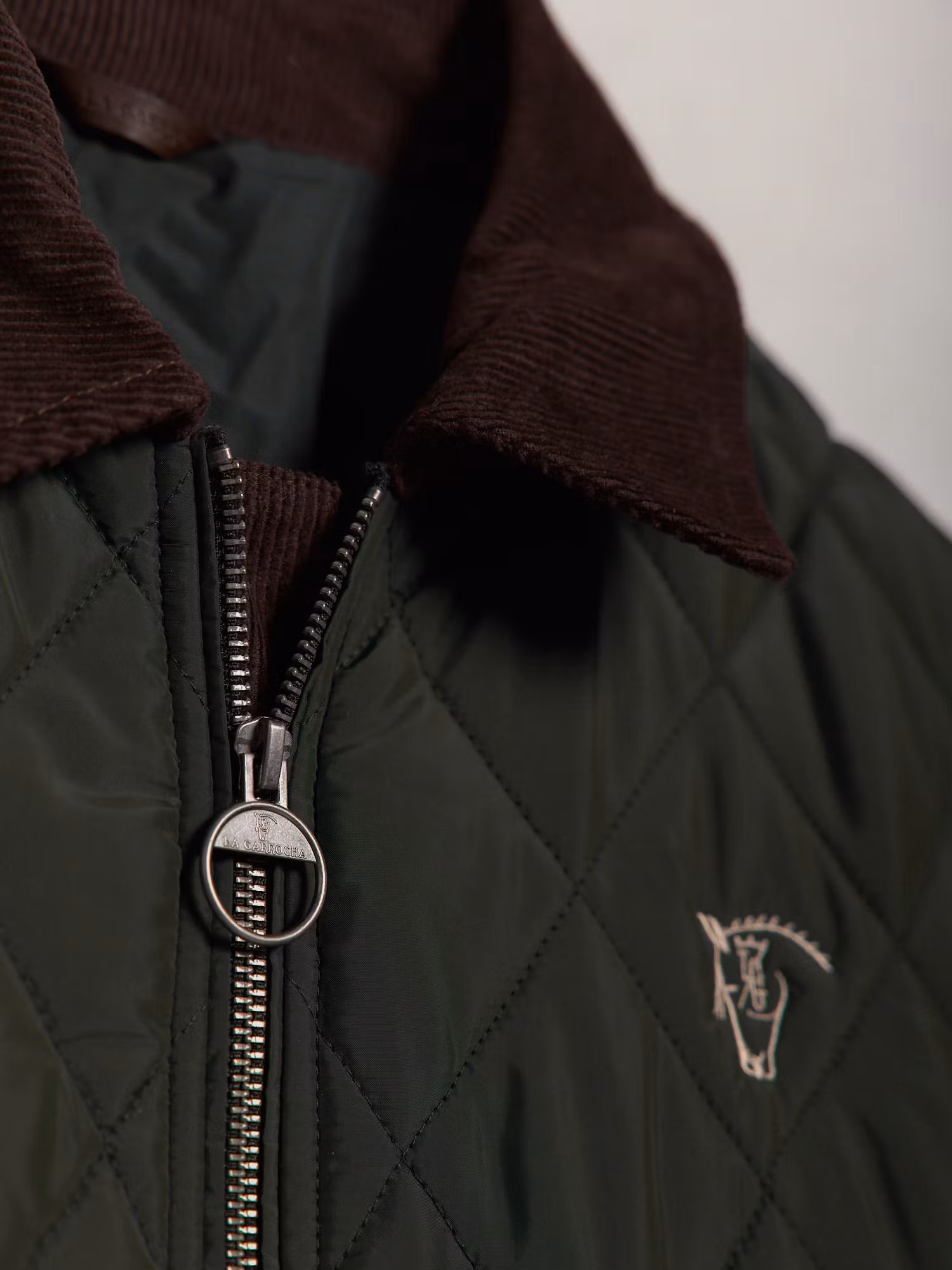 Husky Quilted Coat | Hunter Green