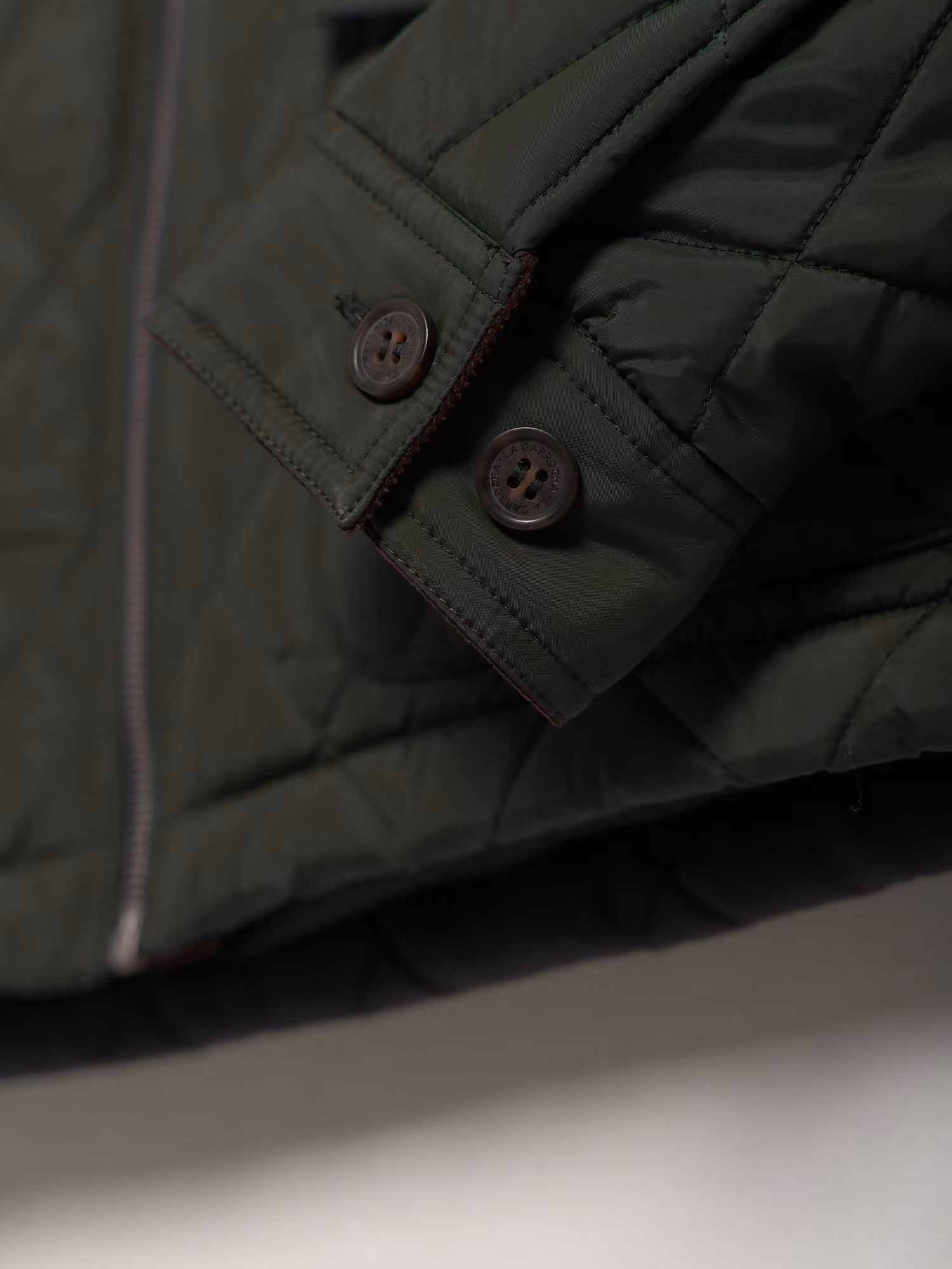 Husky Quilted Coat | Hunter Green