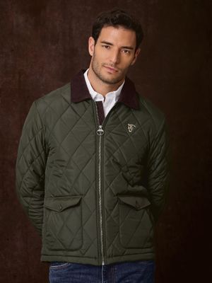 Husky Quilted Coat | Hunter Green