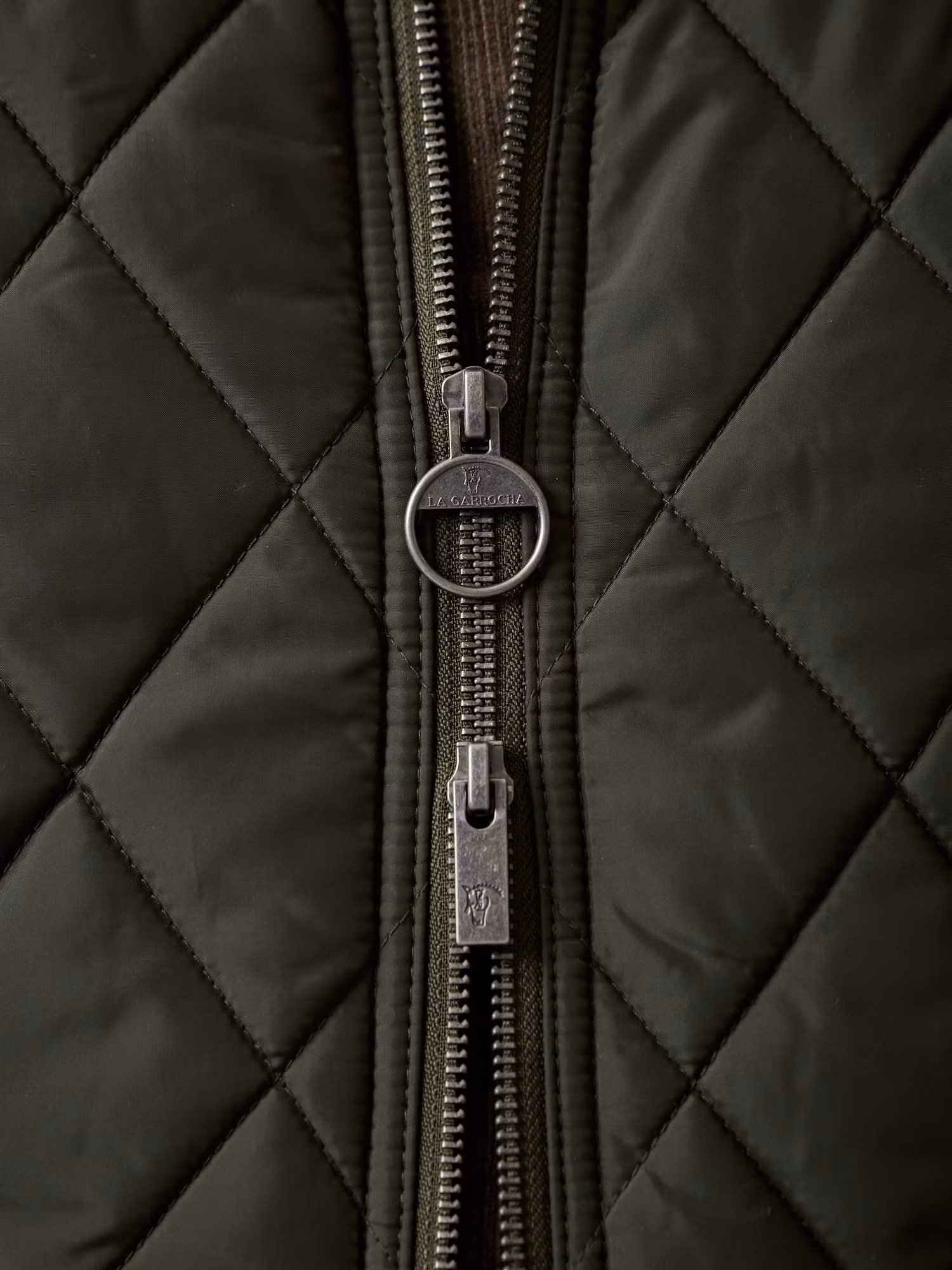 Diamond Quilted Vest | Hunter Green