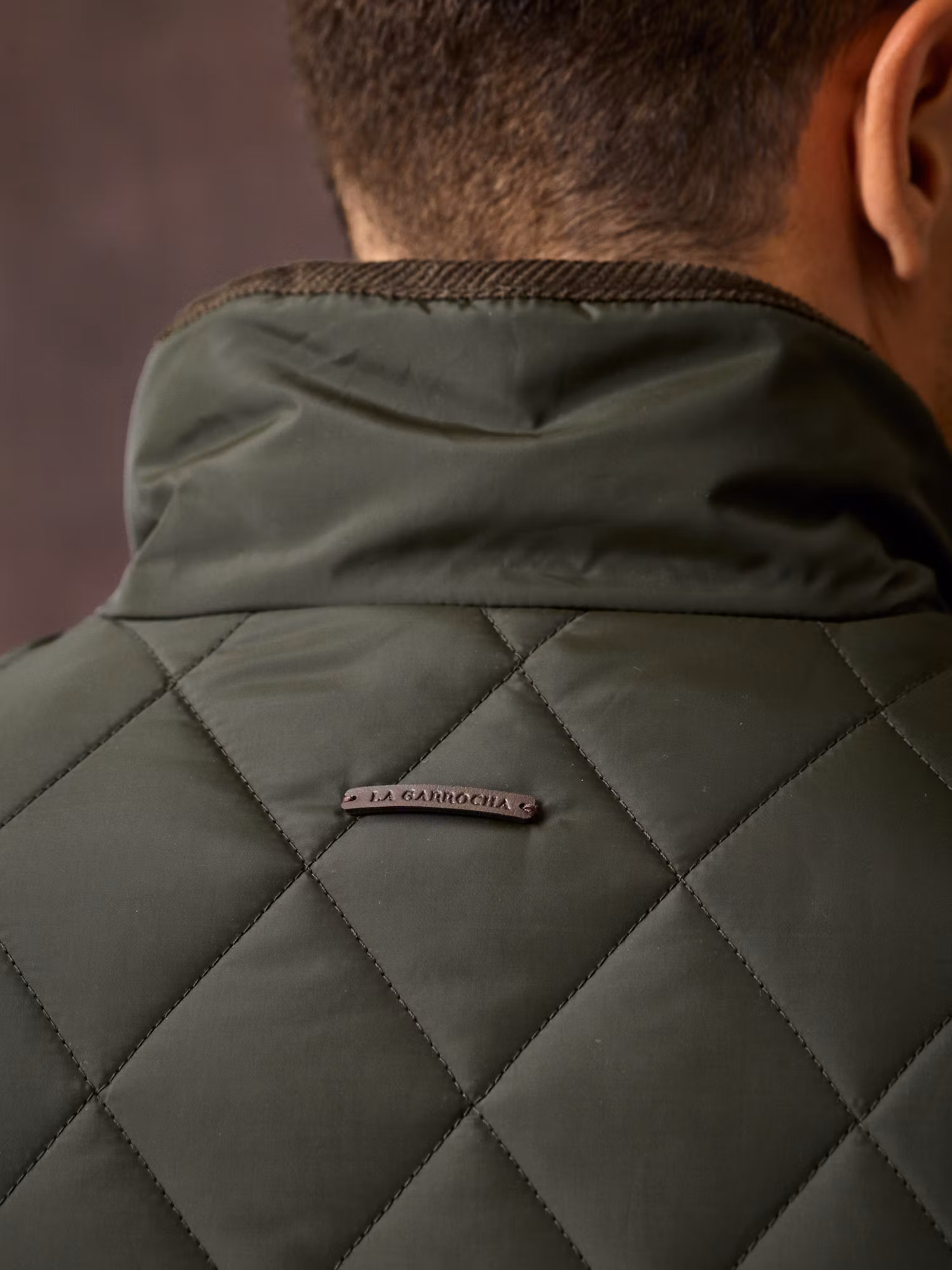 Diamond Quilted Vest | Hunter Green