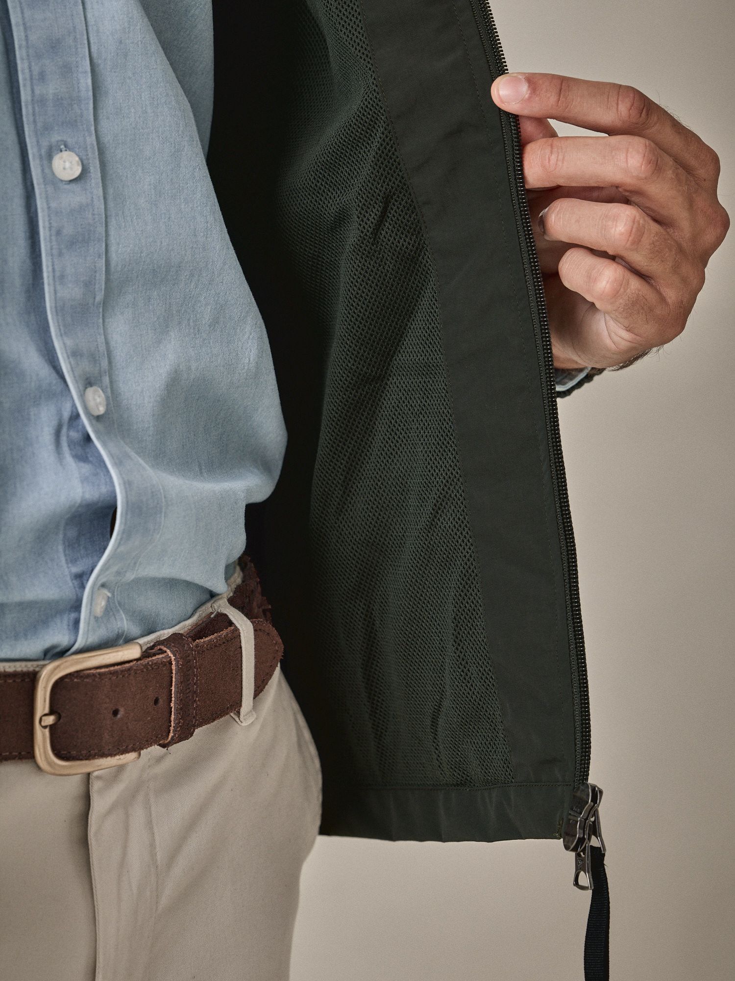 Veste Coupe-Vent | Vert Mousse