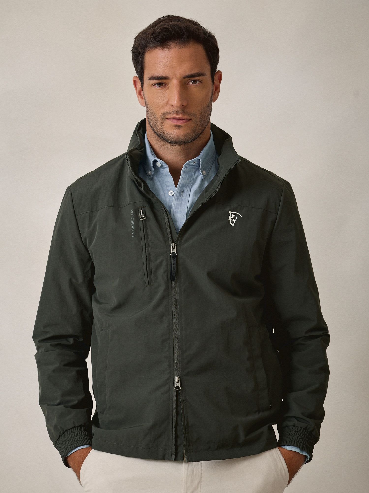 Veste Coupe-Vent | Vert Mousse