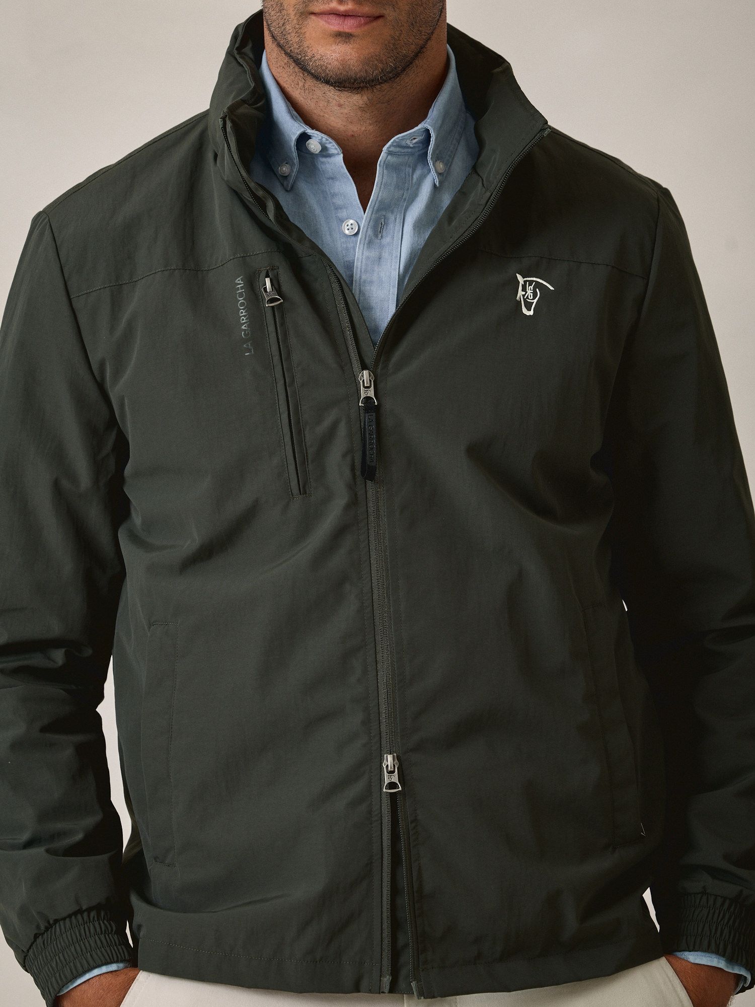 Veste Coupe-Vent | Vert Mousse