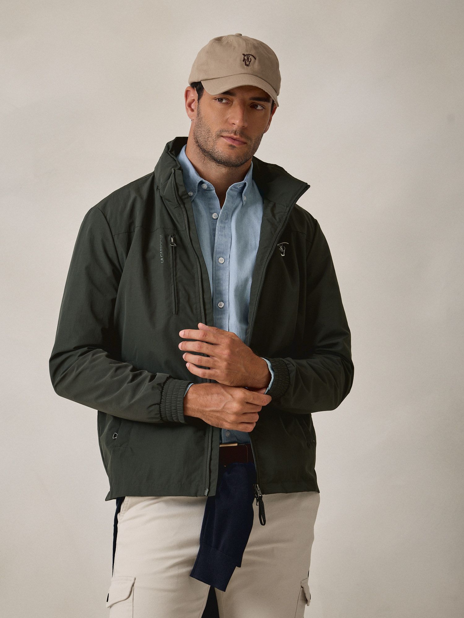 Veste Coupe-Vent | Vert Mousse