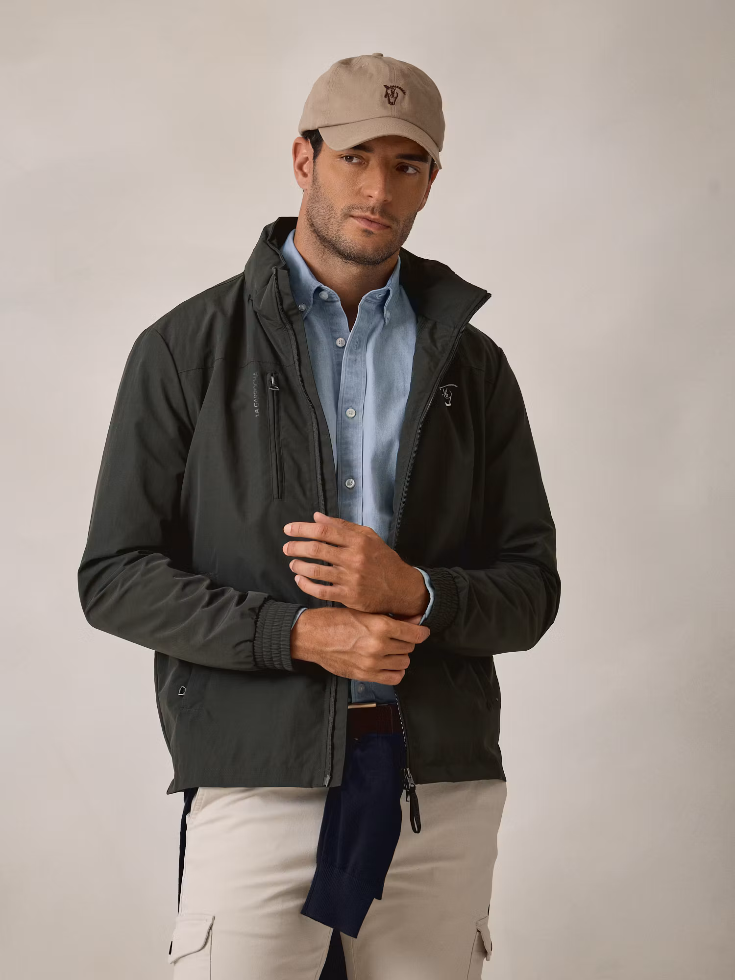 Windbreaker Jacket | Moss Green