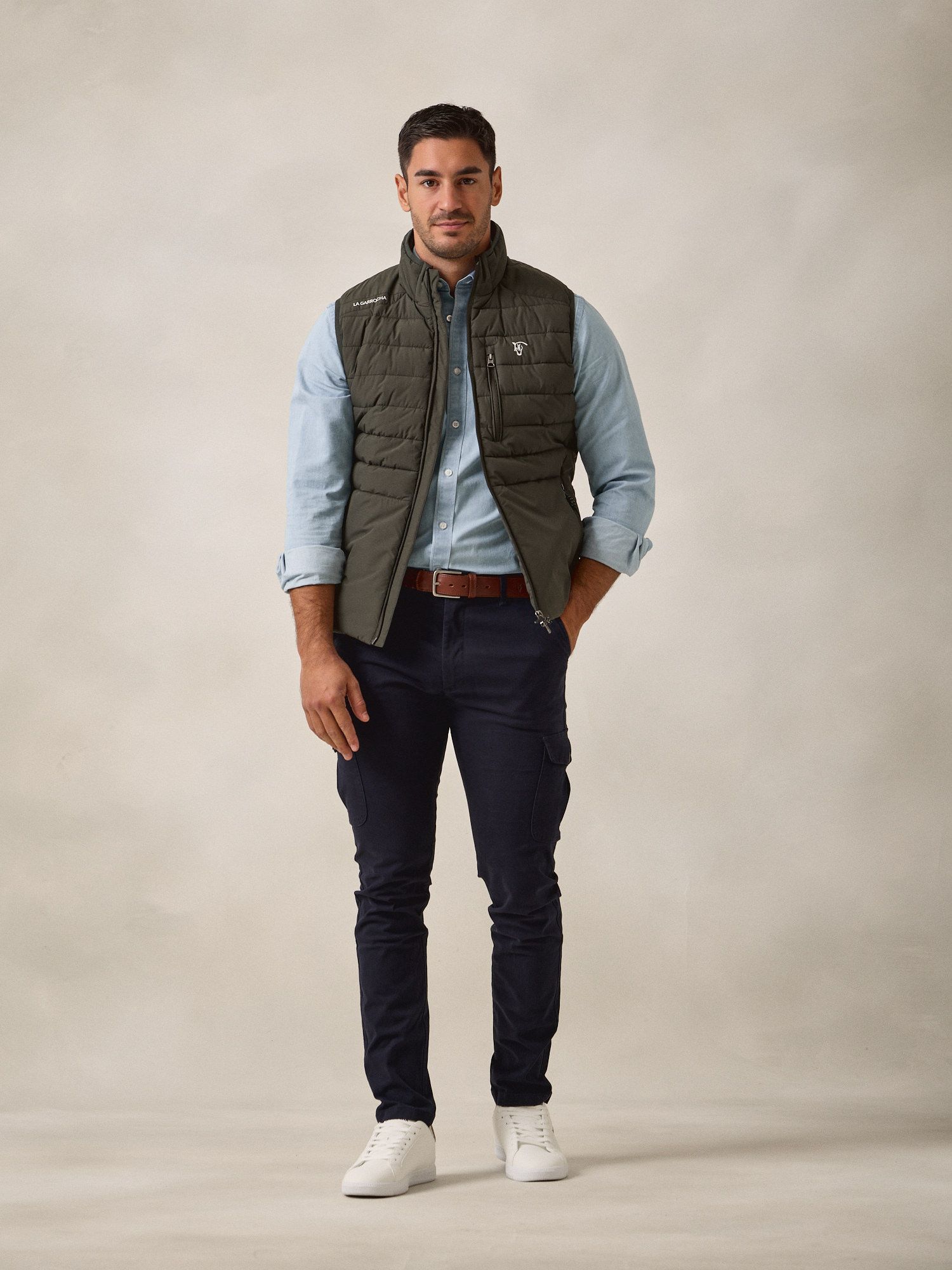 Technical Vest | Moss Green