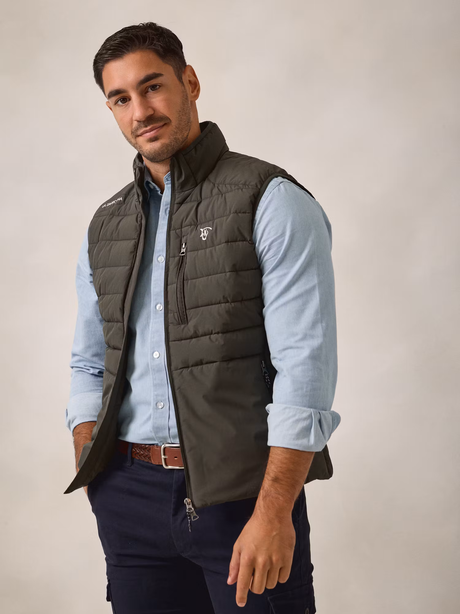 Technical Vest | Moss Green