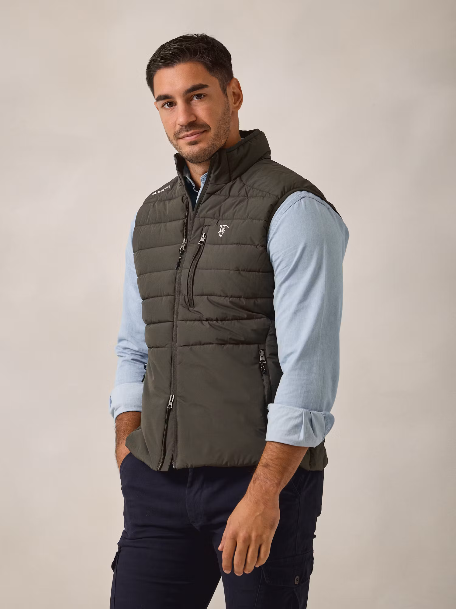 Technical Vest | Moss Green