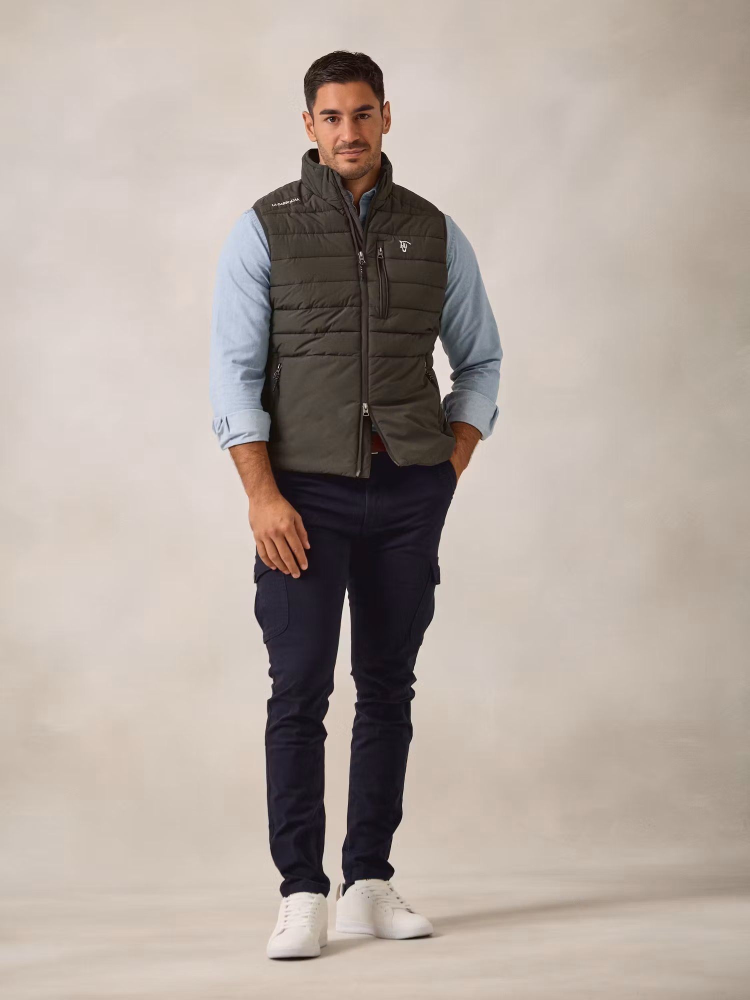 Technical Vest | Moss Green