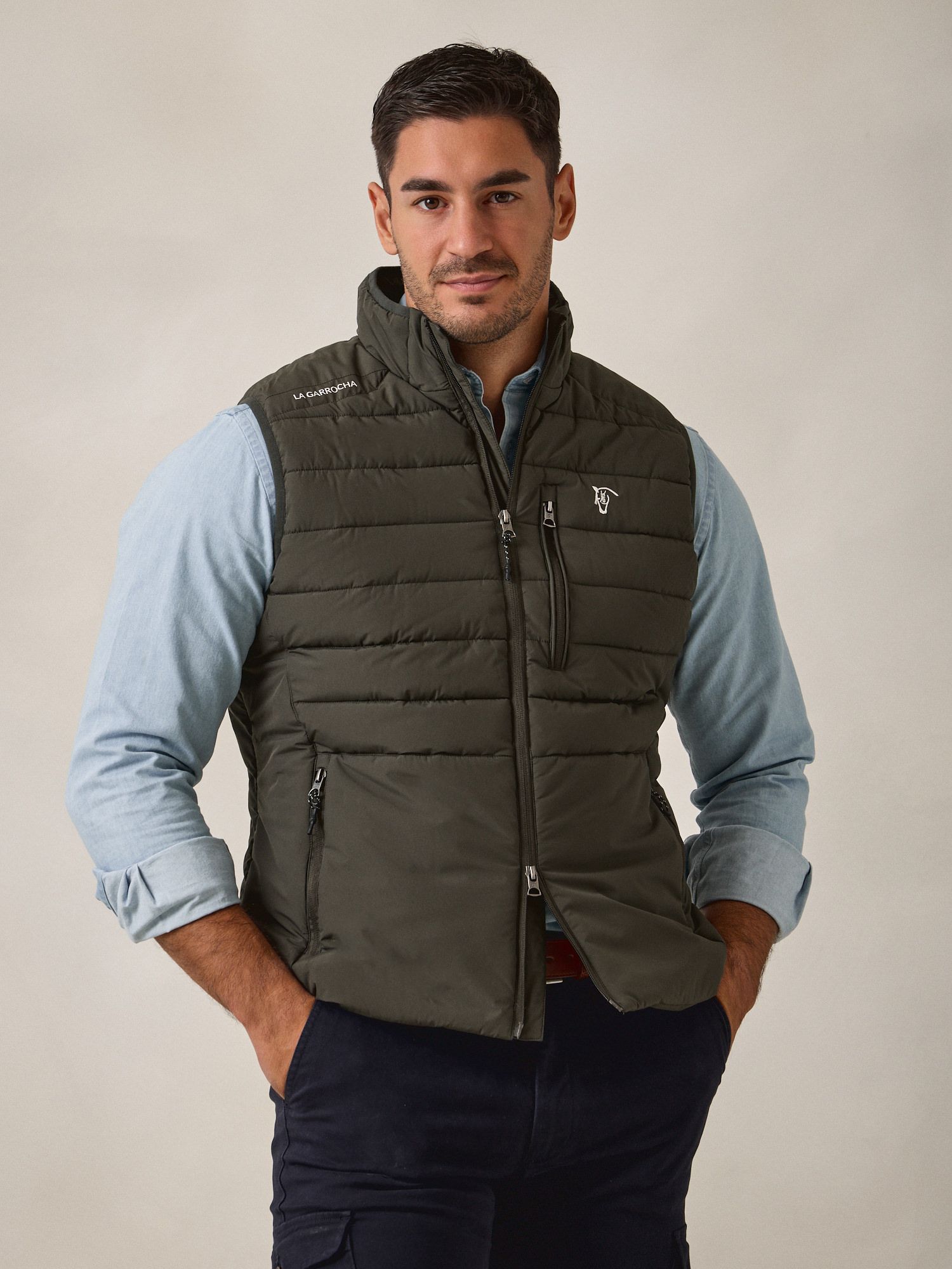 Technical Vest | Moss Green