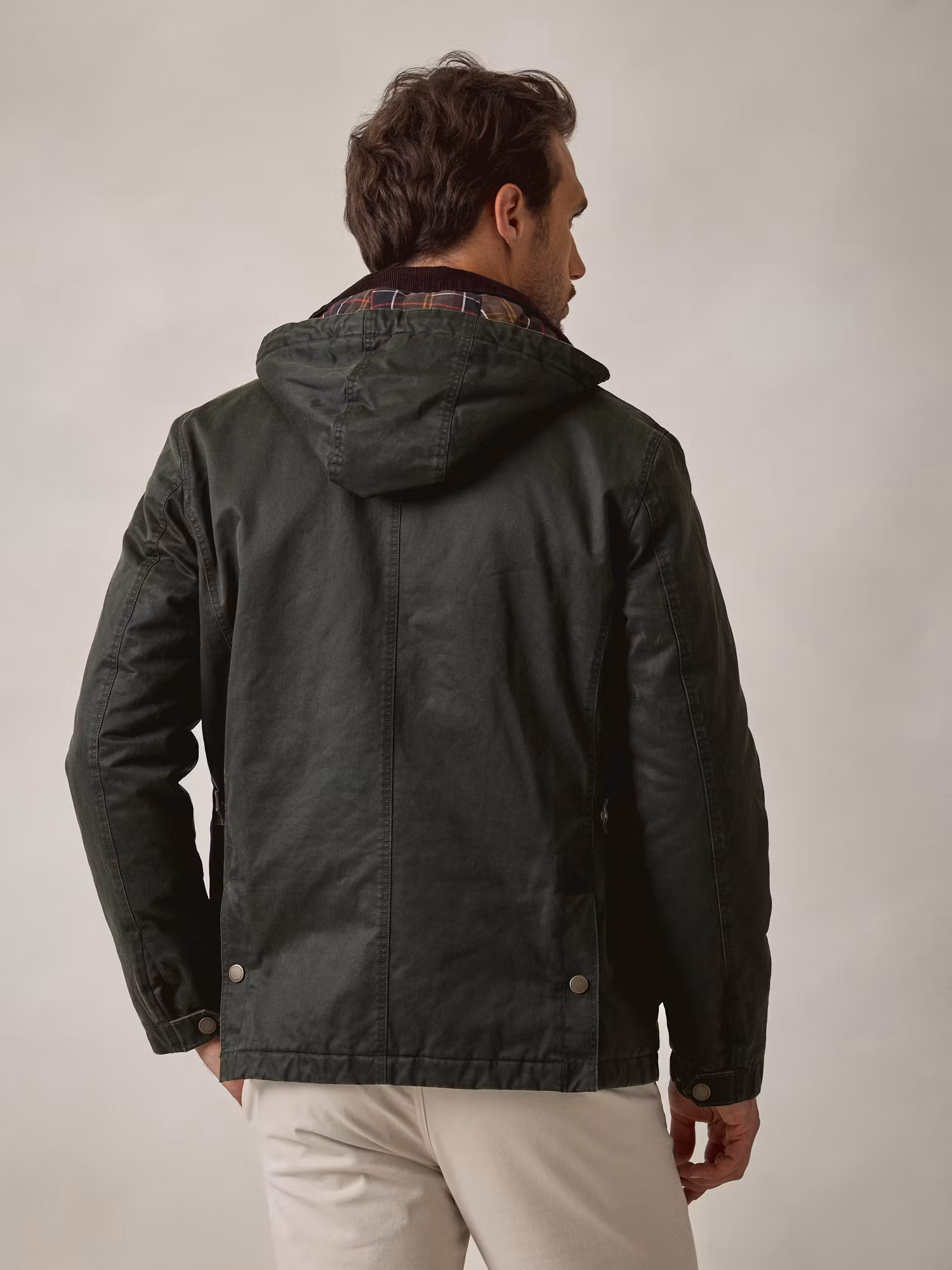 Parka Effet Ciré | Vert Chasse