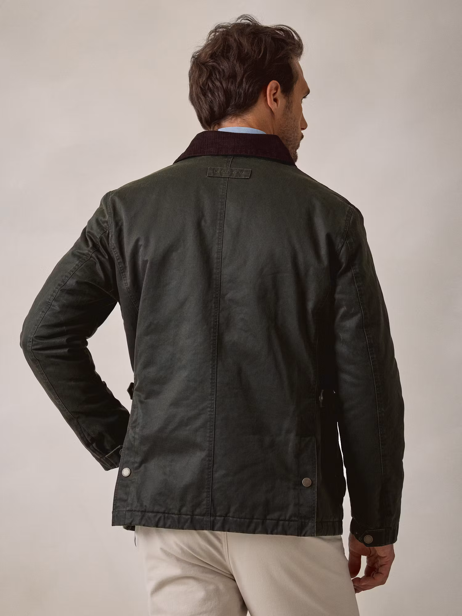 Parka Effet Ciré | Vert Chasse