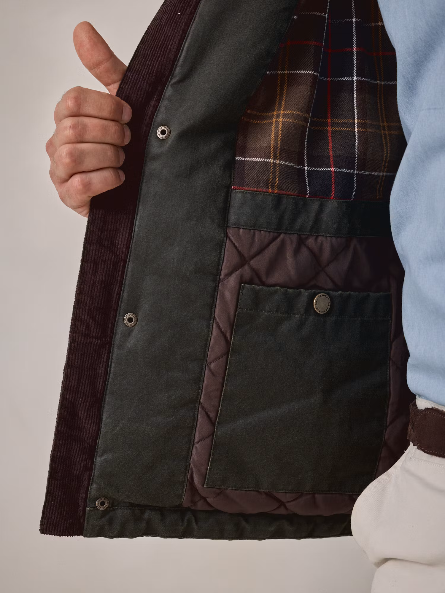 Parka Effet Ciré | Vert Chasse
