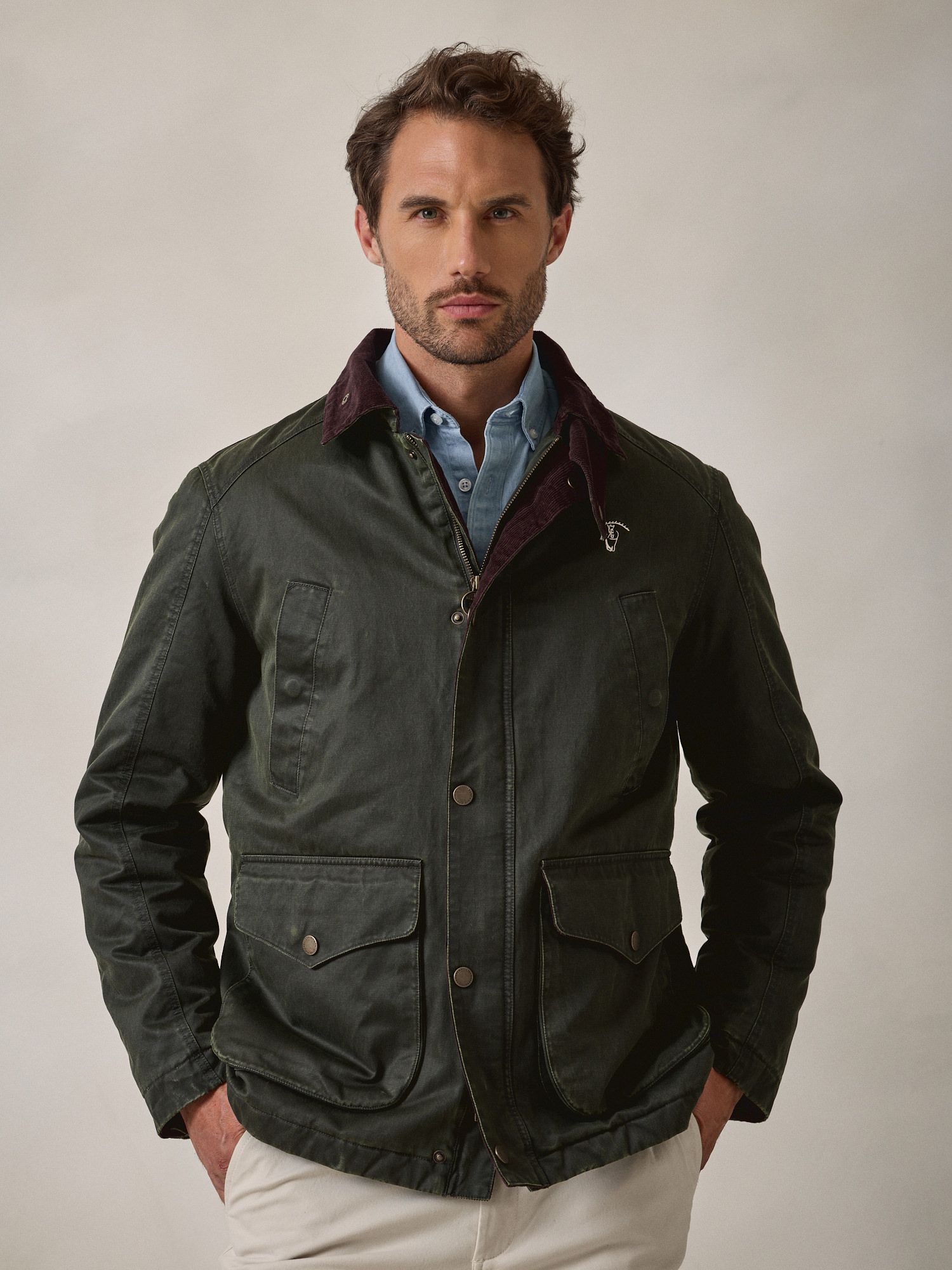 Parka Efecto Encerado | Caza
