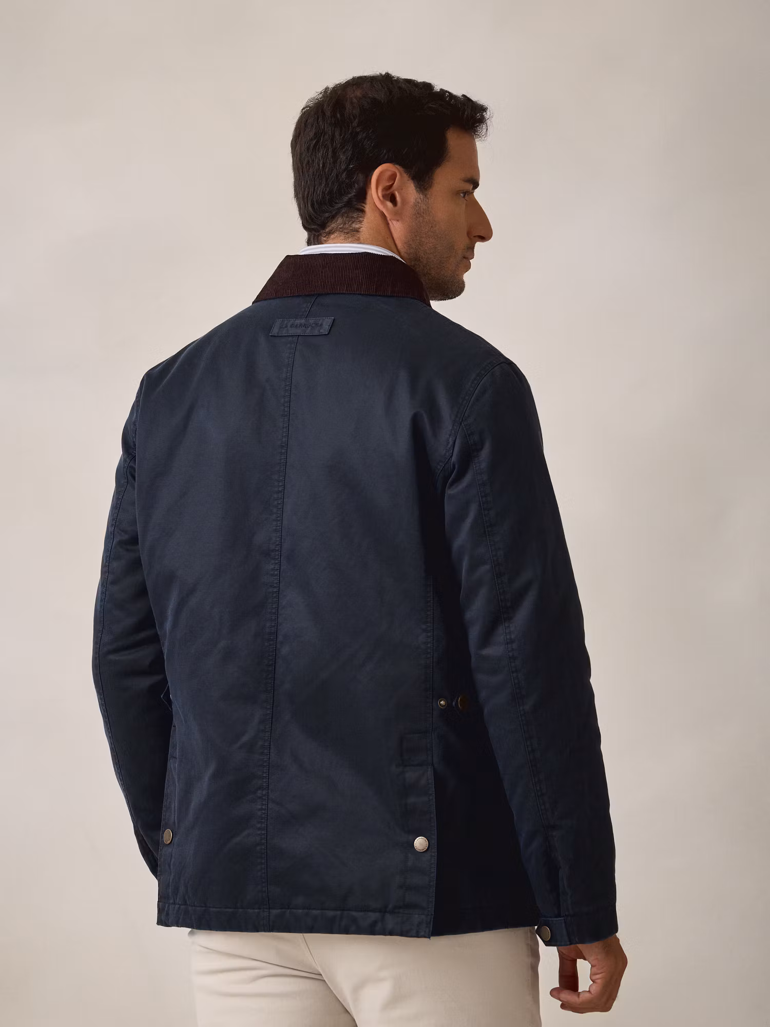 Parka Effet Ciré | Bleu Marine
