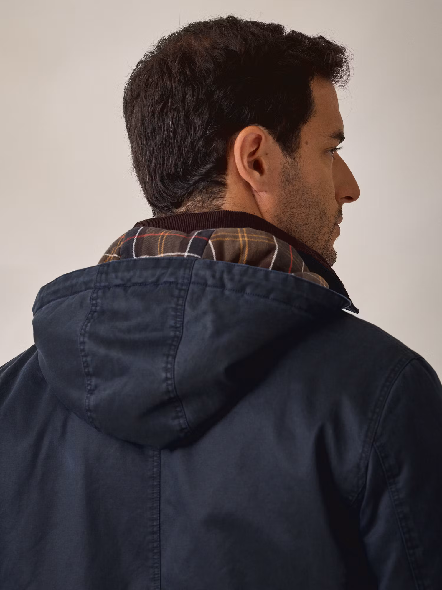 Parka Effet Ciré | Bleu Marine