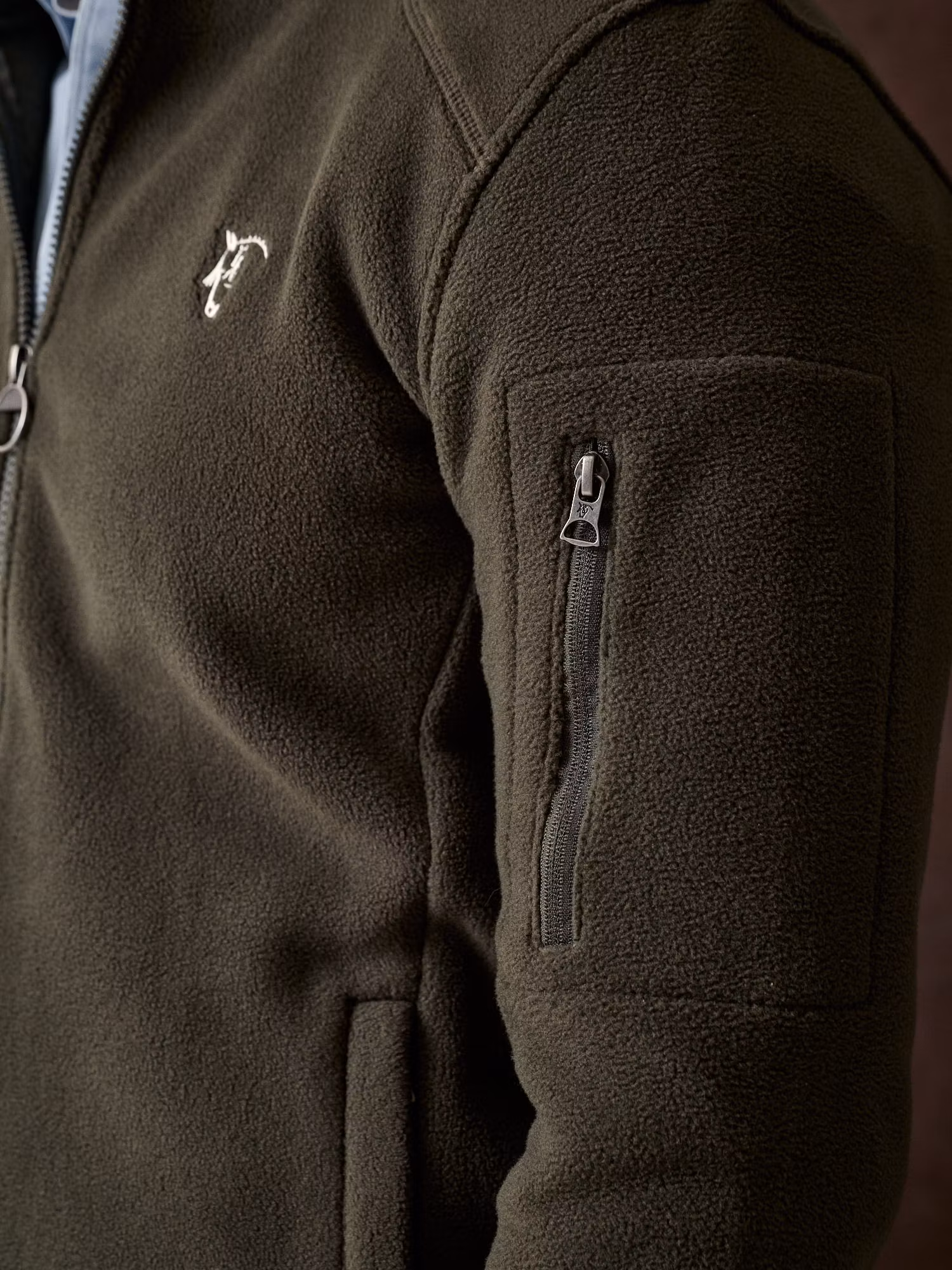 Veste Polaire | Vert Chasse