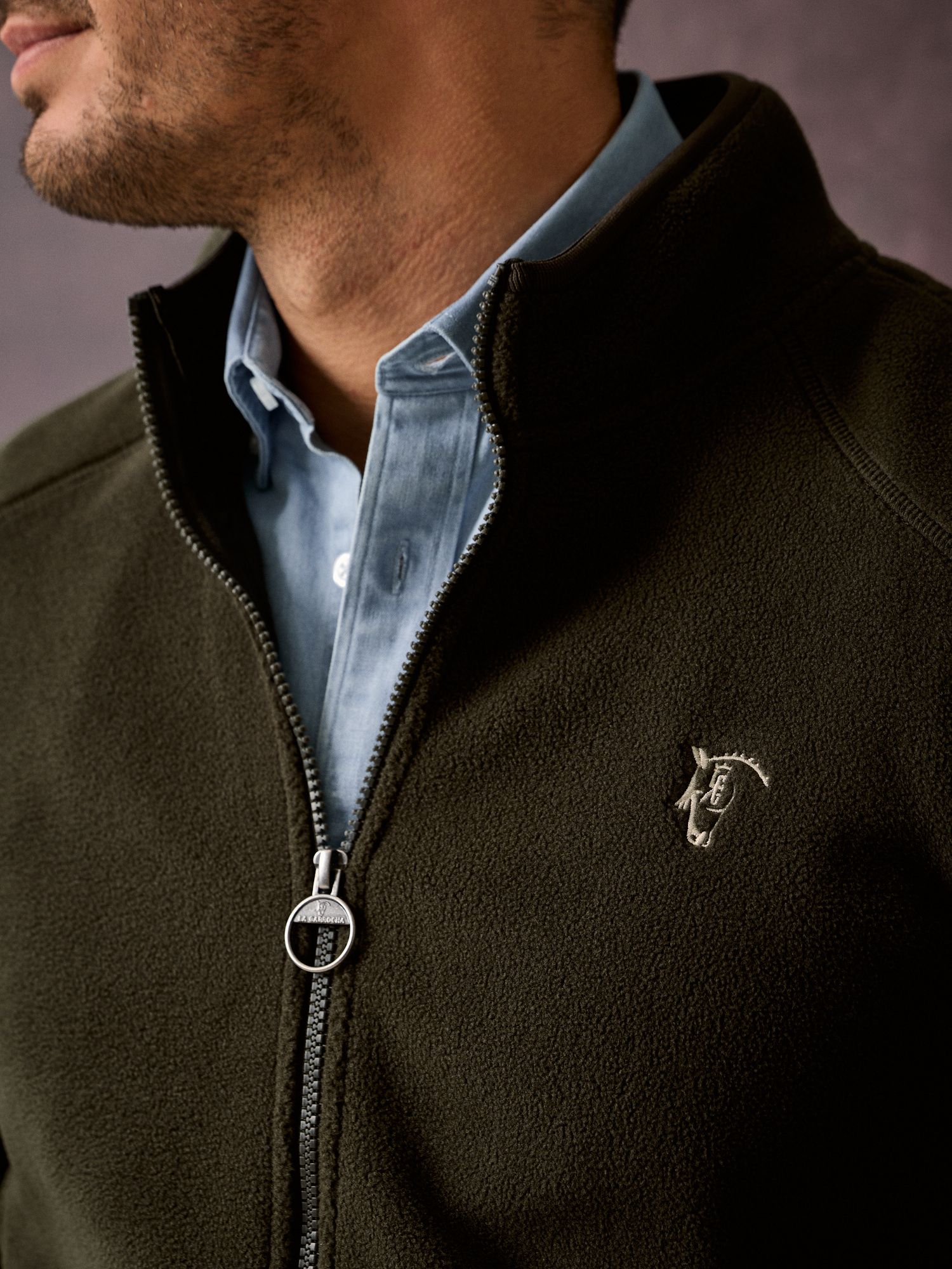 Veste Polaire | Vert Chasse