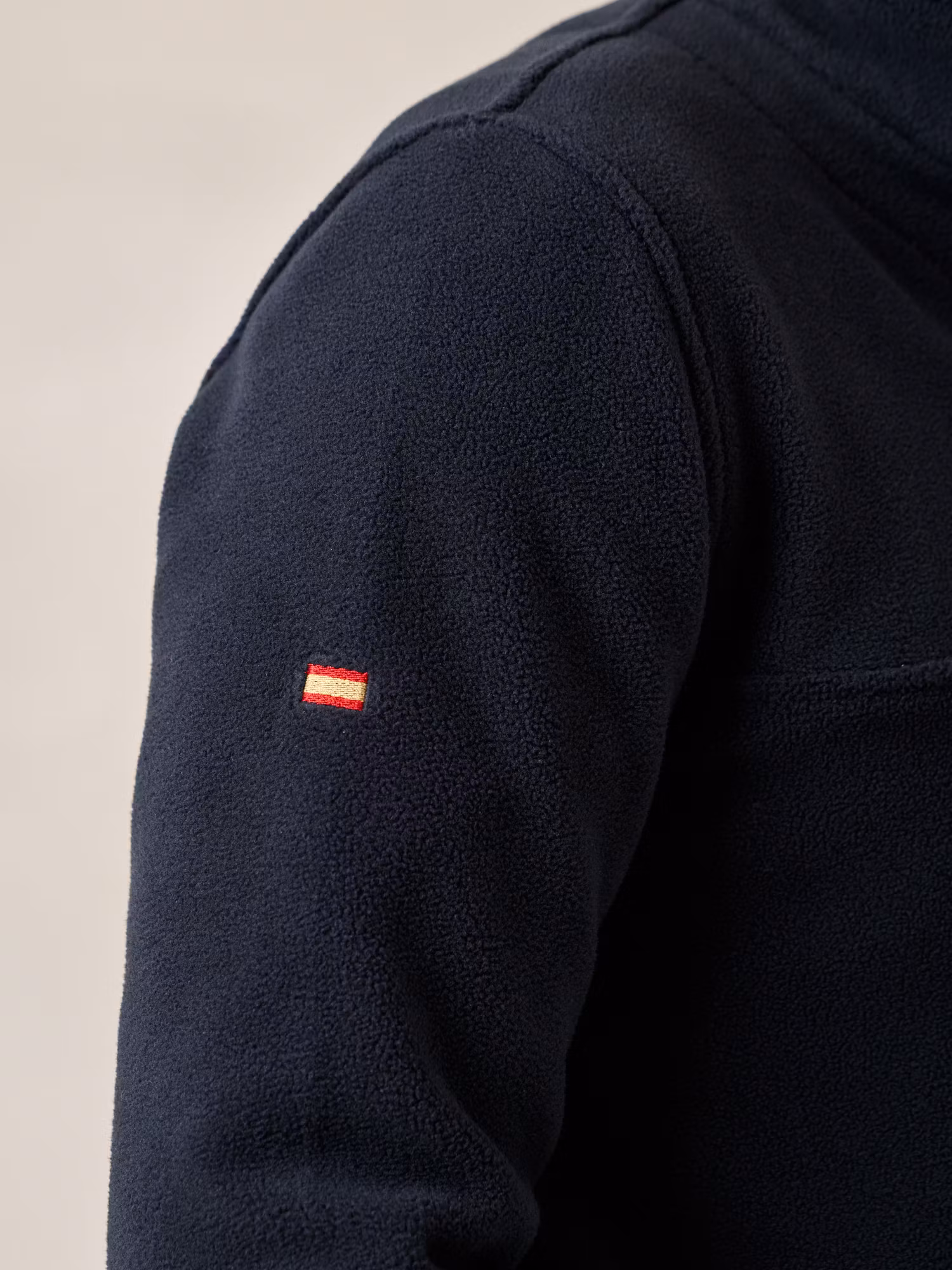 Polaire Demi-zip | Bleu Marine