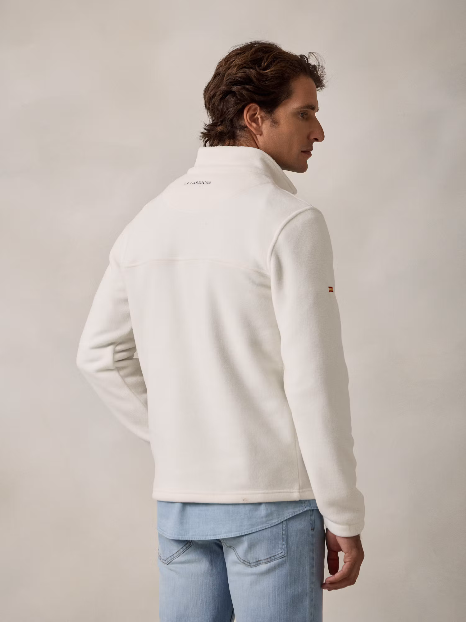 Polaire Demi-Zip | Beige