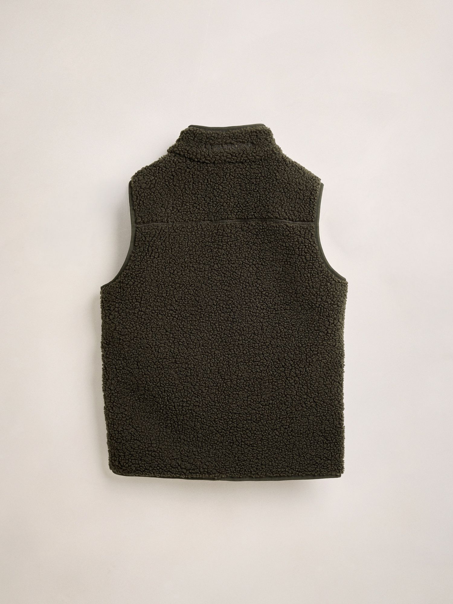 Sherpa Fleece Vest | Moss Green