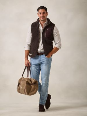 Colete Polar Sherpa | Carvão