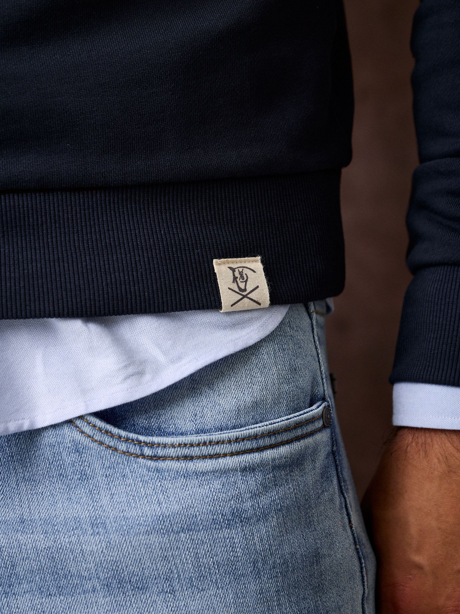 Equestrian Sweatshirt | Navy Blue