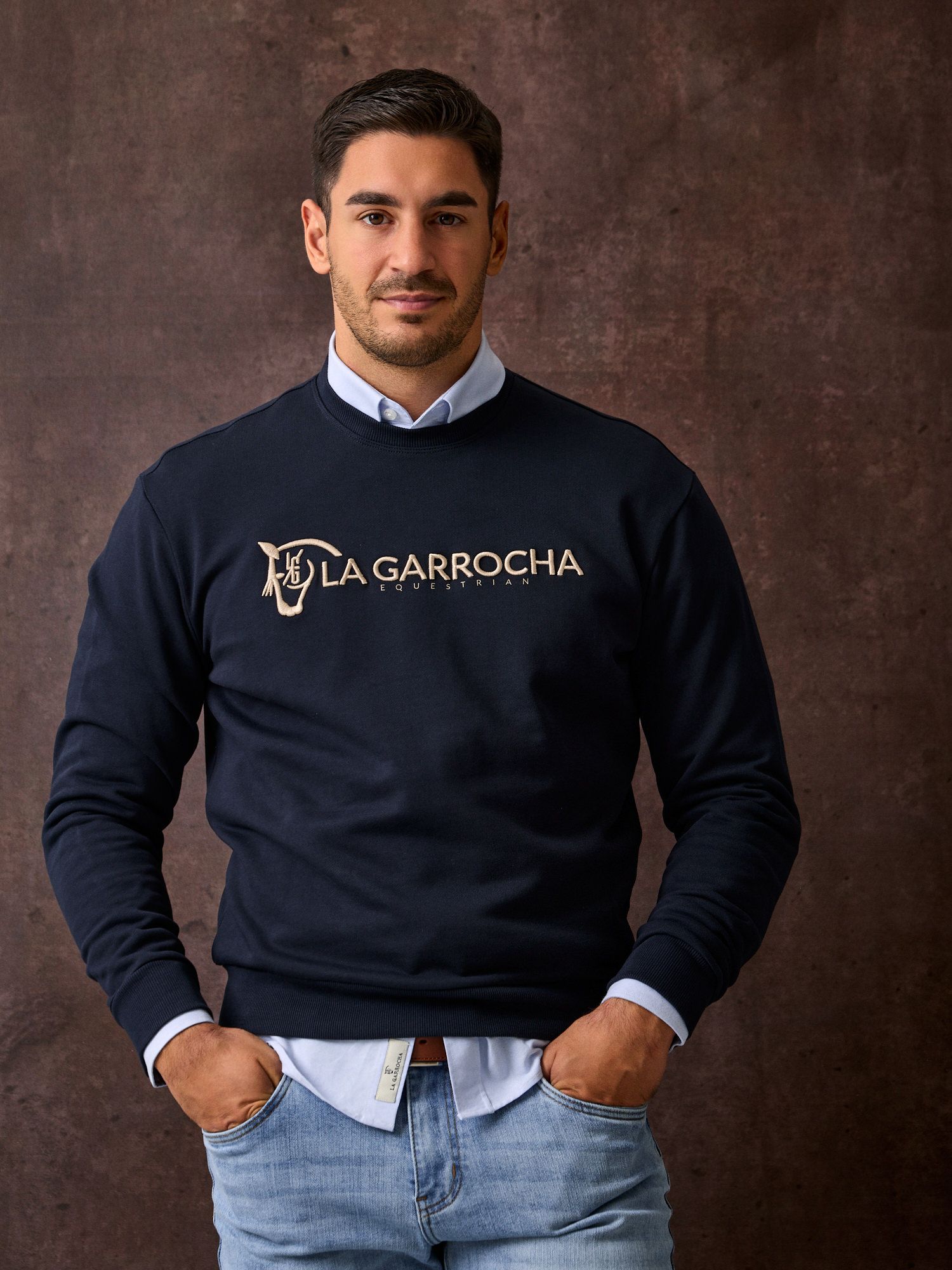 Sudadera Equestrian | Marino