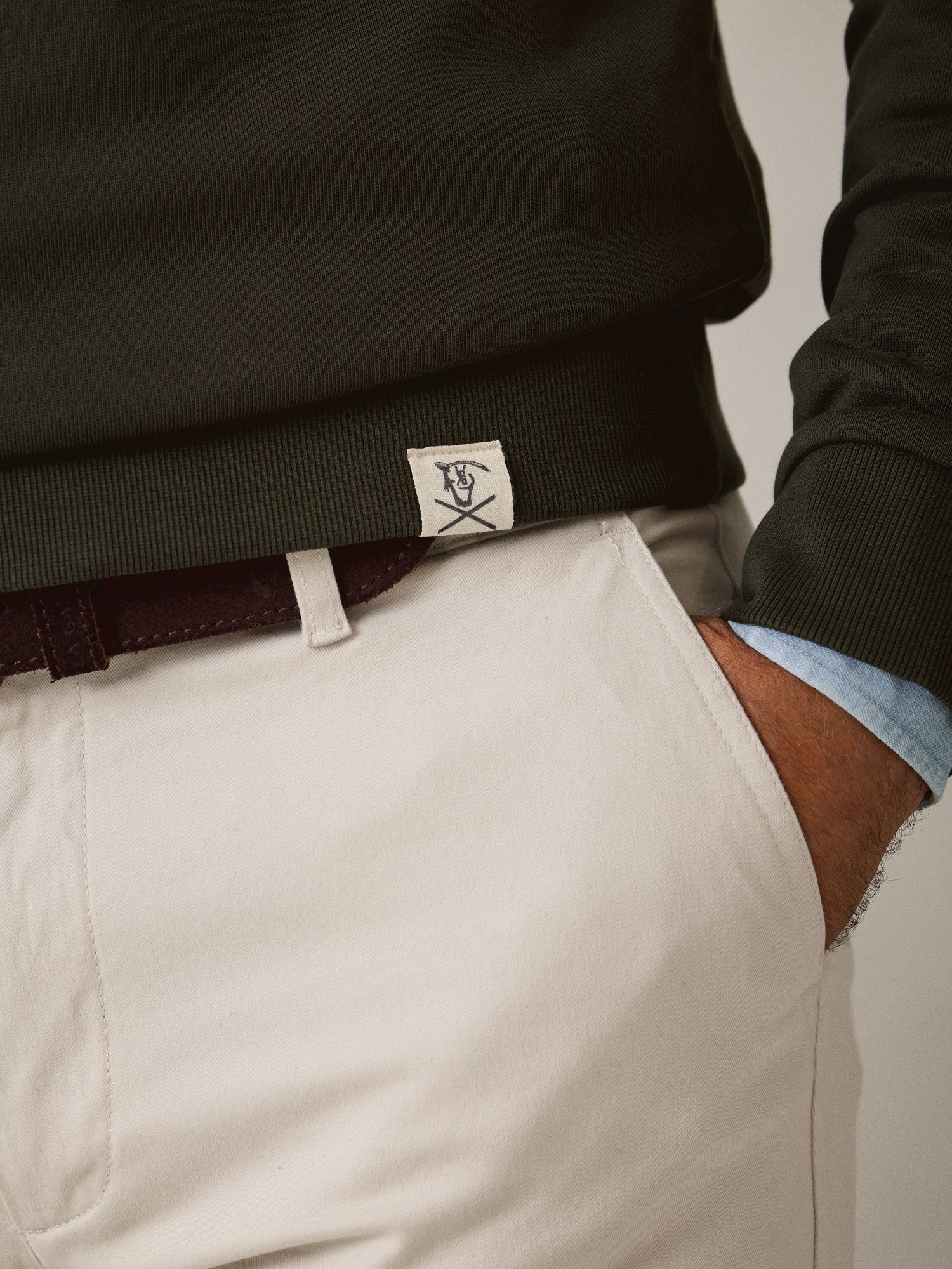 Equestrian Sweatshirt | Hunter Green