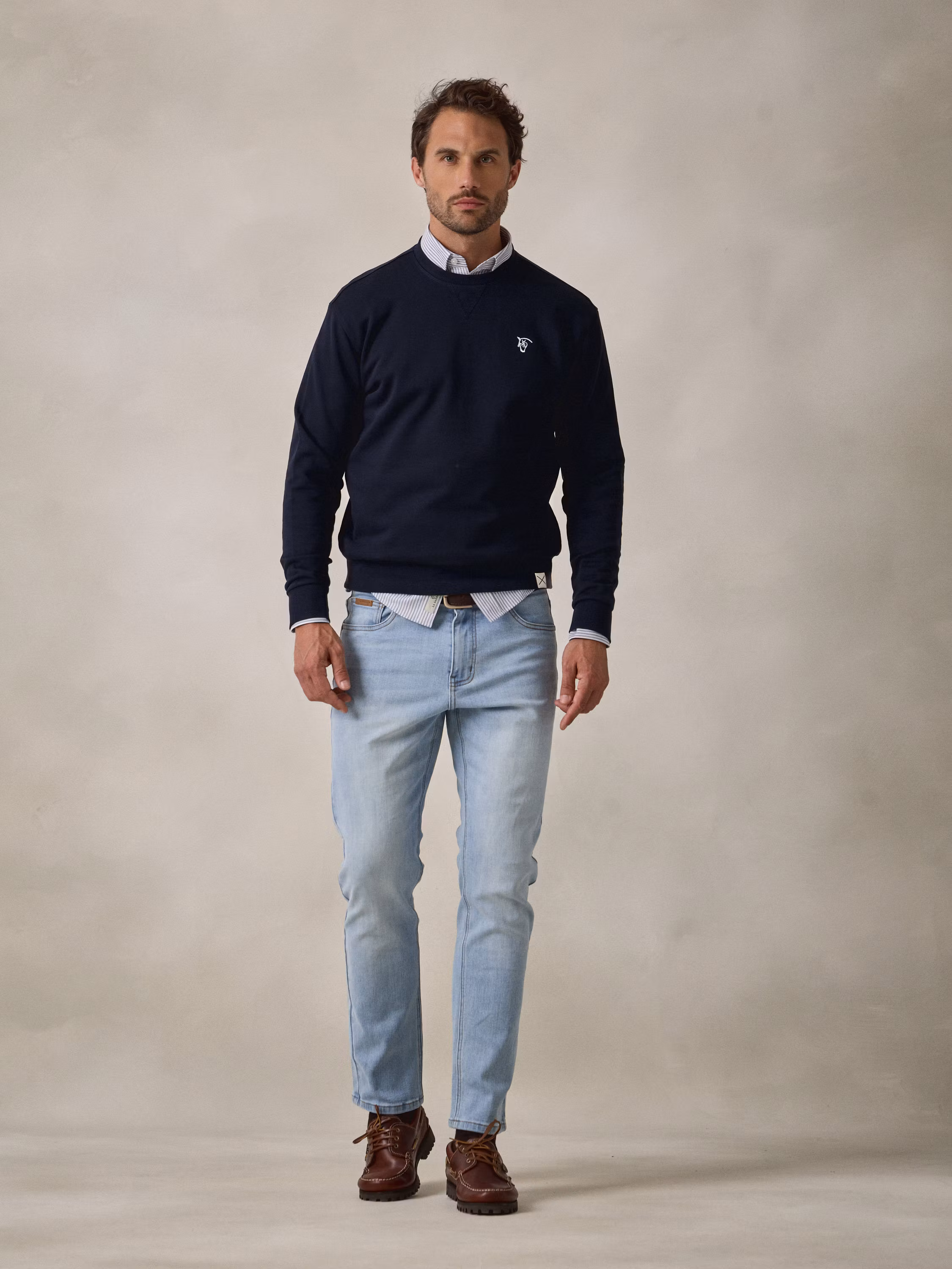 Basic Sweatshirt | Navy Blue