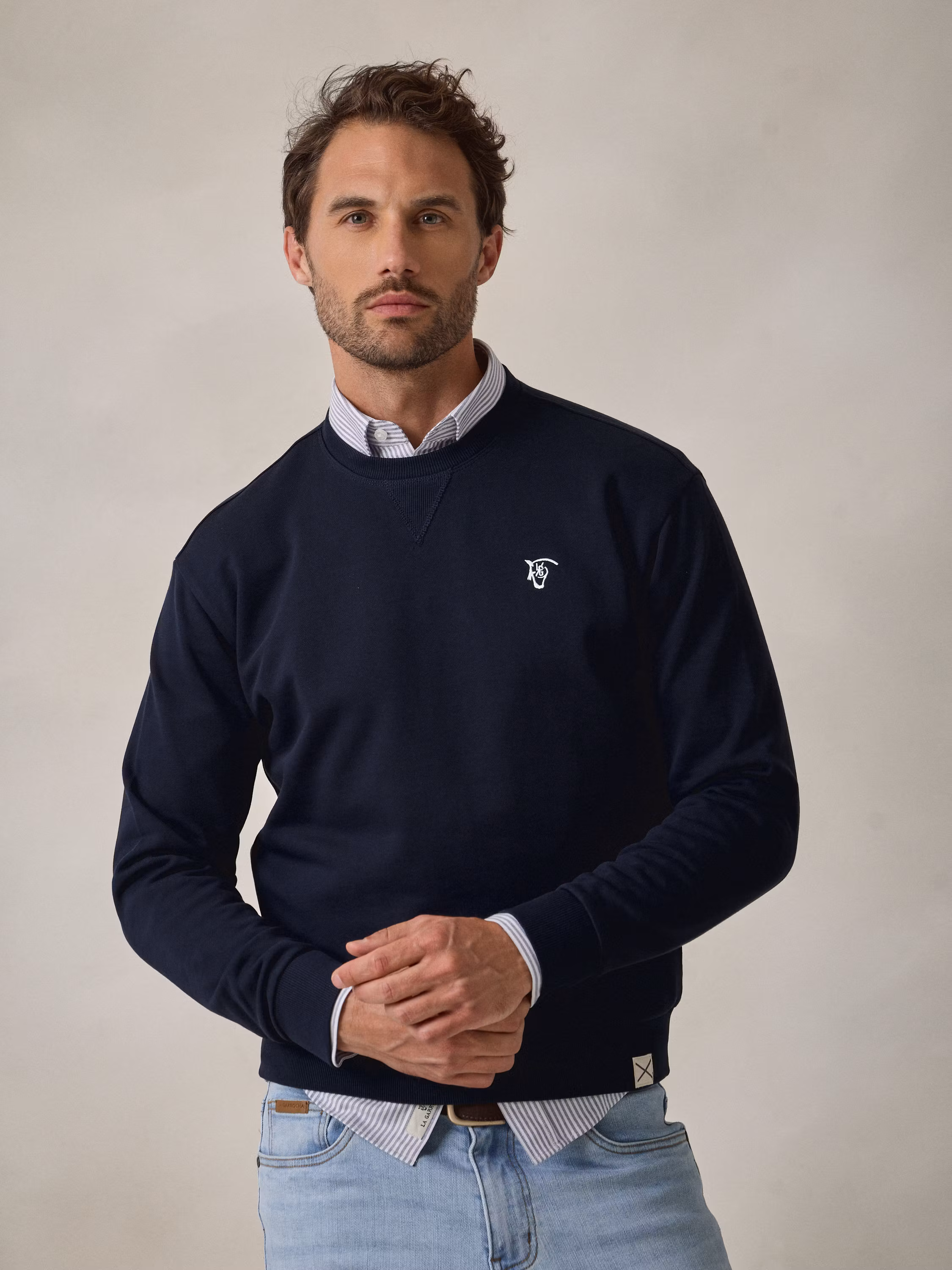 Basic Sweatshirt | Navy Blue